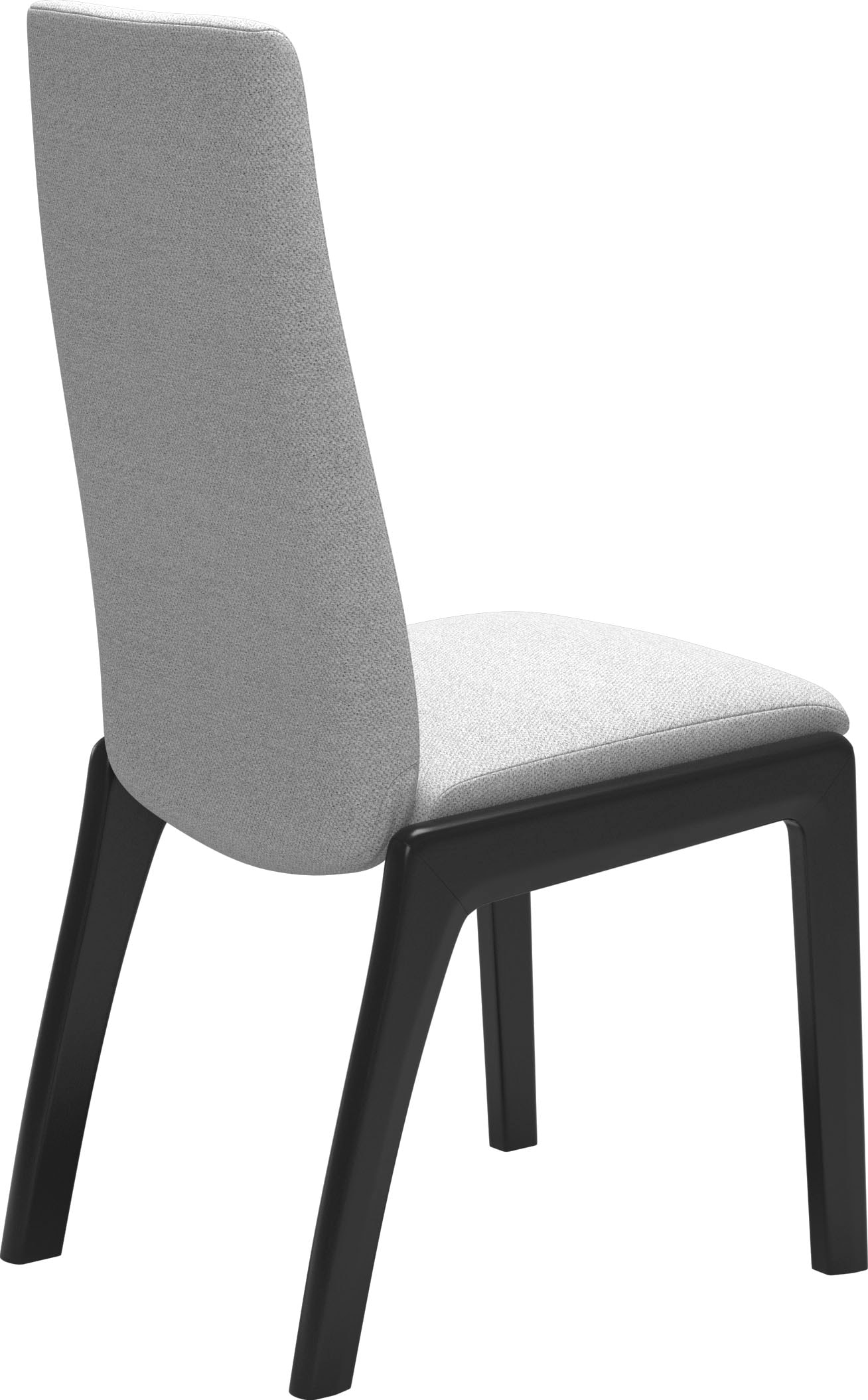 Stressless® Polsterstuhl »Laurel«, ROHLEDER Stoff Q2 FARON, High Back, Größe M, mit abgerundeten Beinen in Schwarz