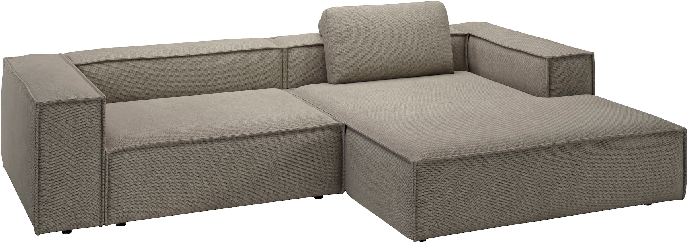 Places of Style Ecksofa »Watertown, modernes XXL L-Form, 306 cm breit«, Großzügiges Lounge-Sofa mit viel Platz für die Familie