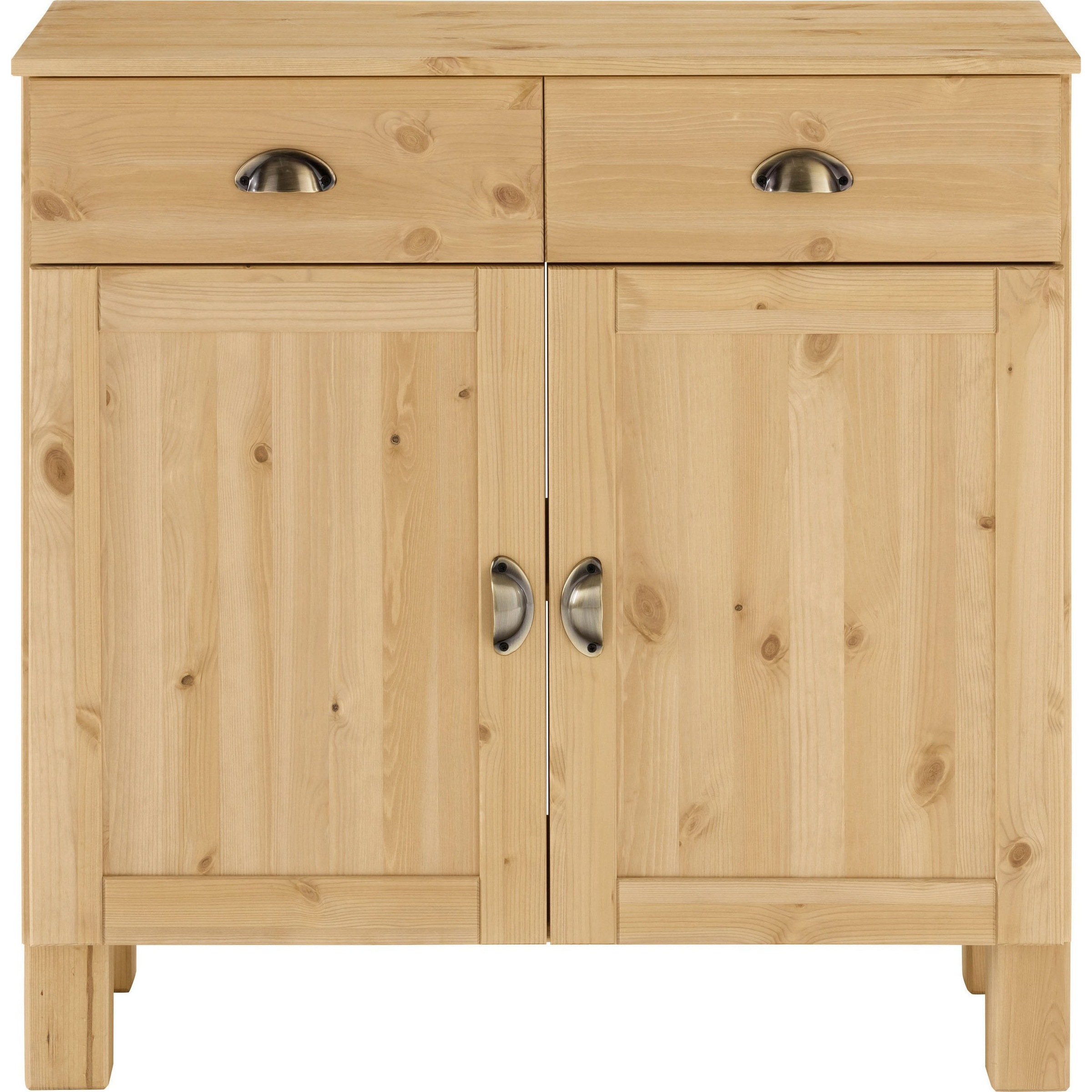 Home affaire Unterschrank »Oslo« 85 cm breit, 38 cm tief, als Sideboard nutzbar, 2 Türen, 2 Schubladen