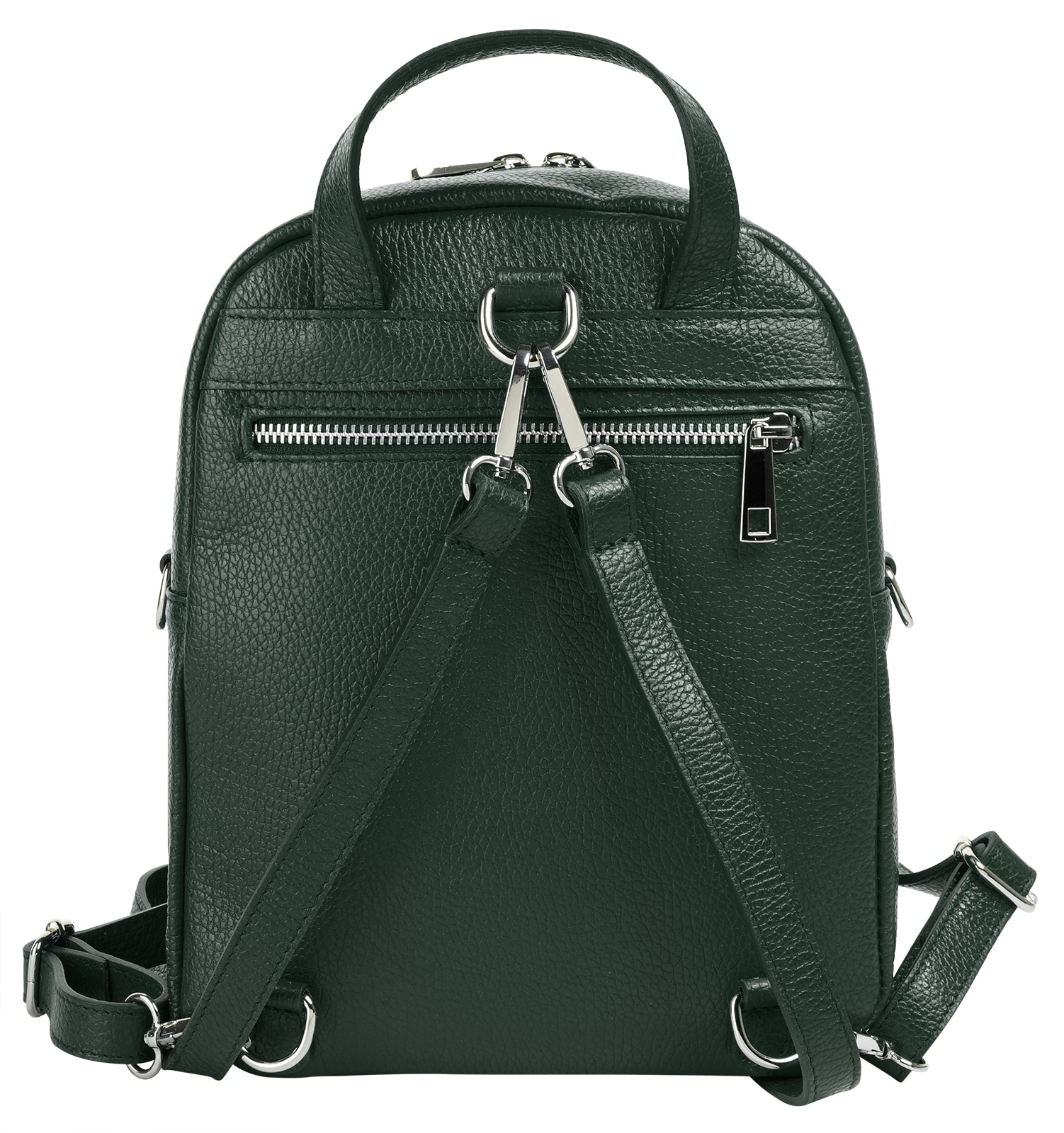 Cluty Cityrucksack, echt Leder, Made in Italy