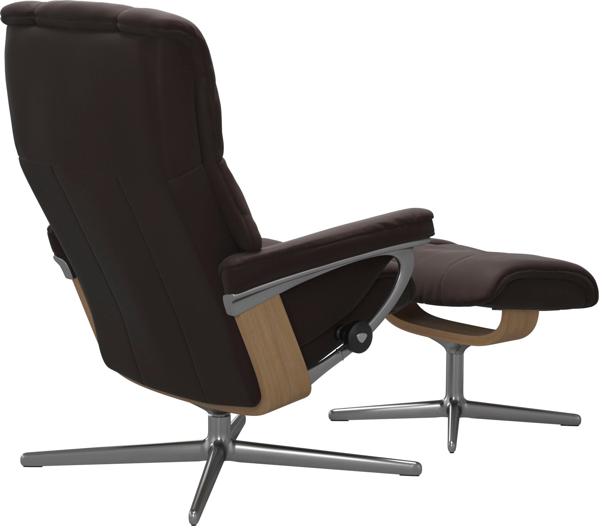 Stressless® Fußhocker »Mayfair«, mit Cross Base, Größe S, M & L, Holzakzent Eiche