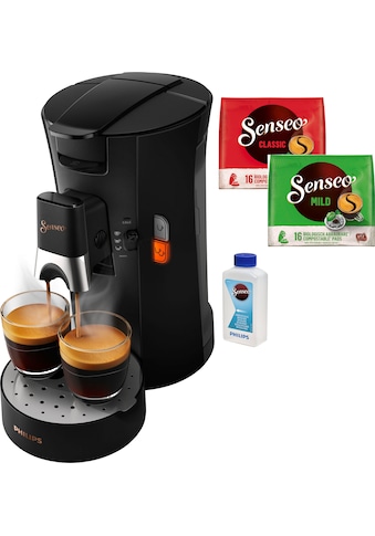 Kaffeepadmaschine »Select CSA240/60«, aus 21% recyceltem Plastik, mit 3...