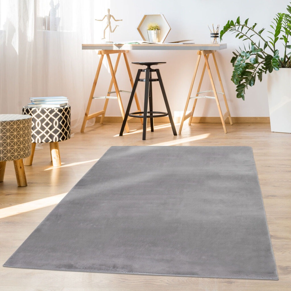 Carpet City Hochflor-Teppich »TOPIA 400«, rechteckig, 21 mm Höhe, Kunstfell günstig online kaufen