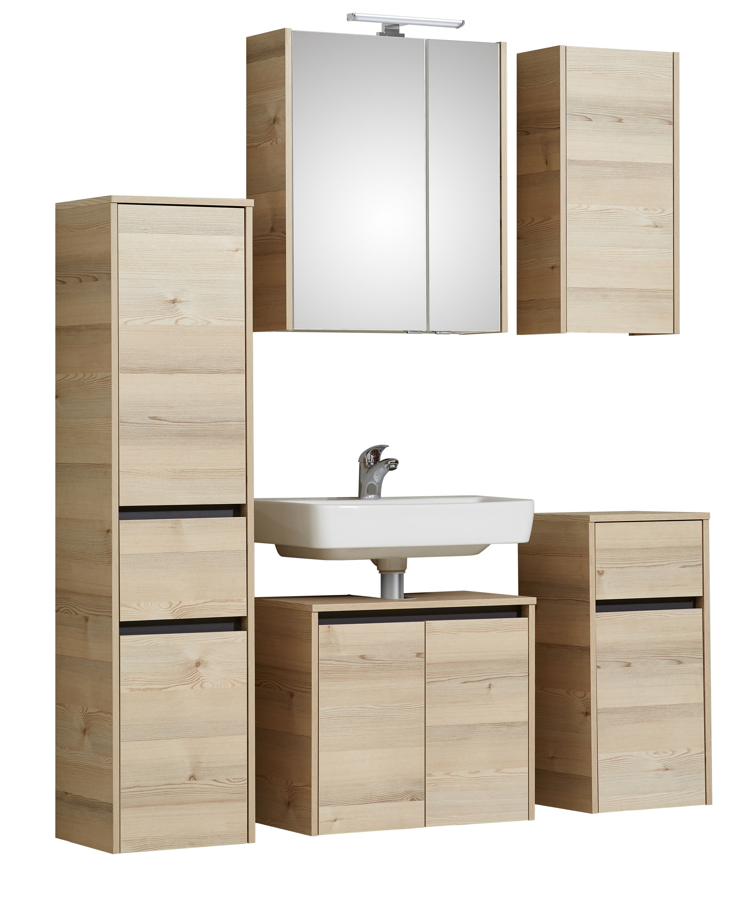 Saphir Badmöbel-Set »Quickset 393« Komplett-Set, 5 Stk. tlg. günstig online kaufen