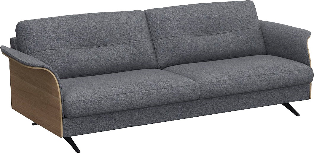 FLEXLUX 3-Sitzer »Glow Designsofa, bequem und komfortabel durch hochwertigen Sitzaufbau«, Skandinavisches Design, In hochwertiger Verarbeitung