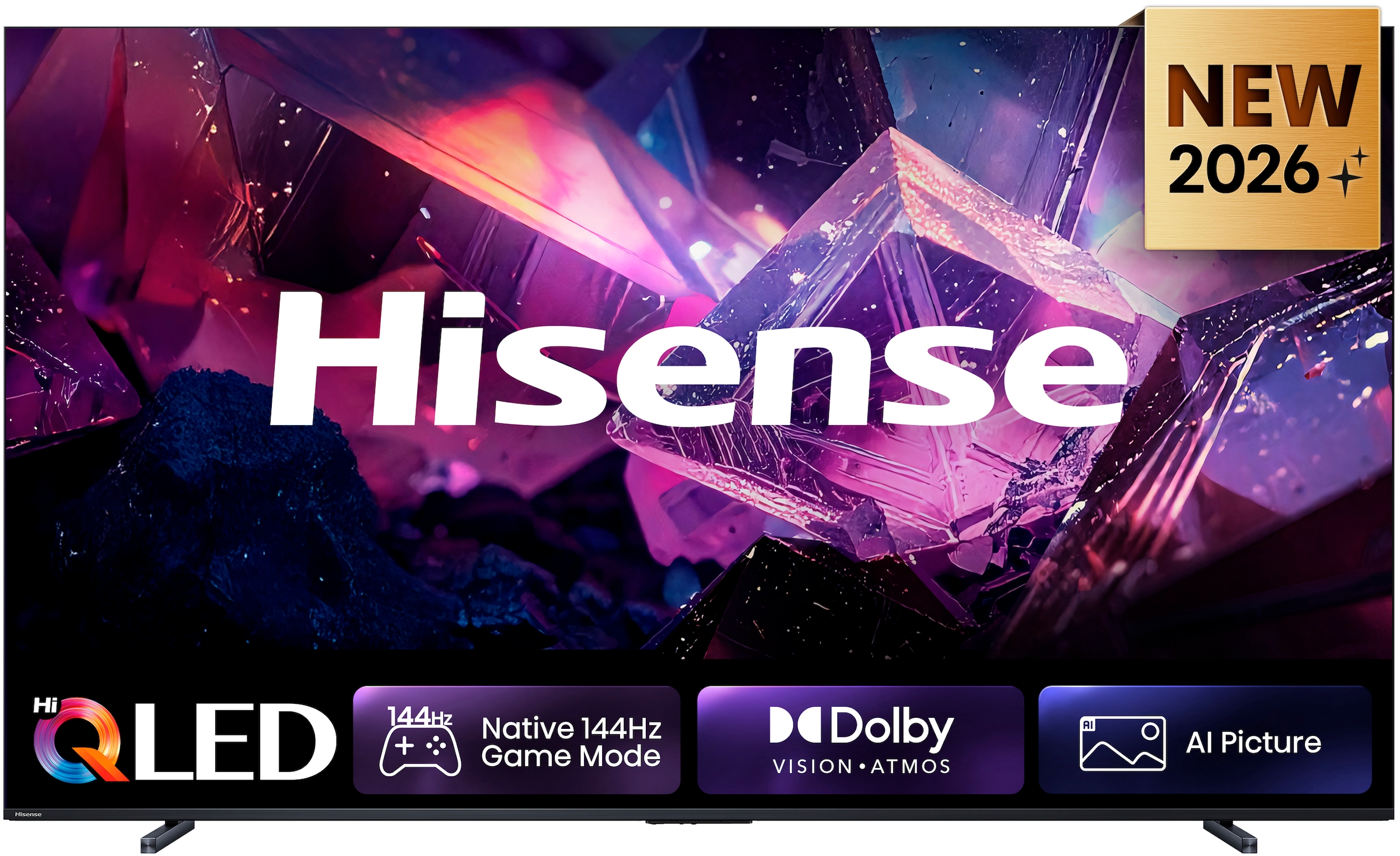 Hisense QLED-Fernseher »100E7DS PRO« 253 cm/100 ″ Smart-TV