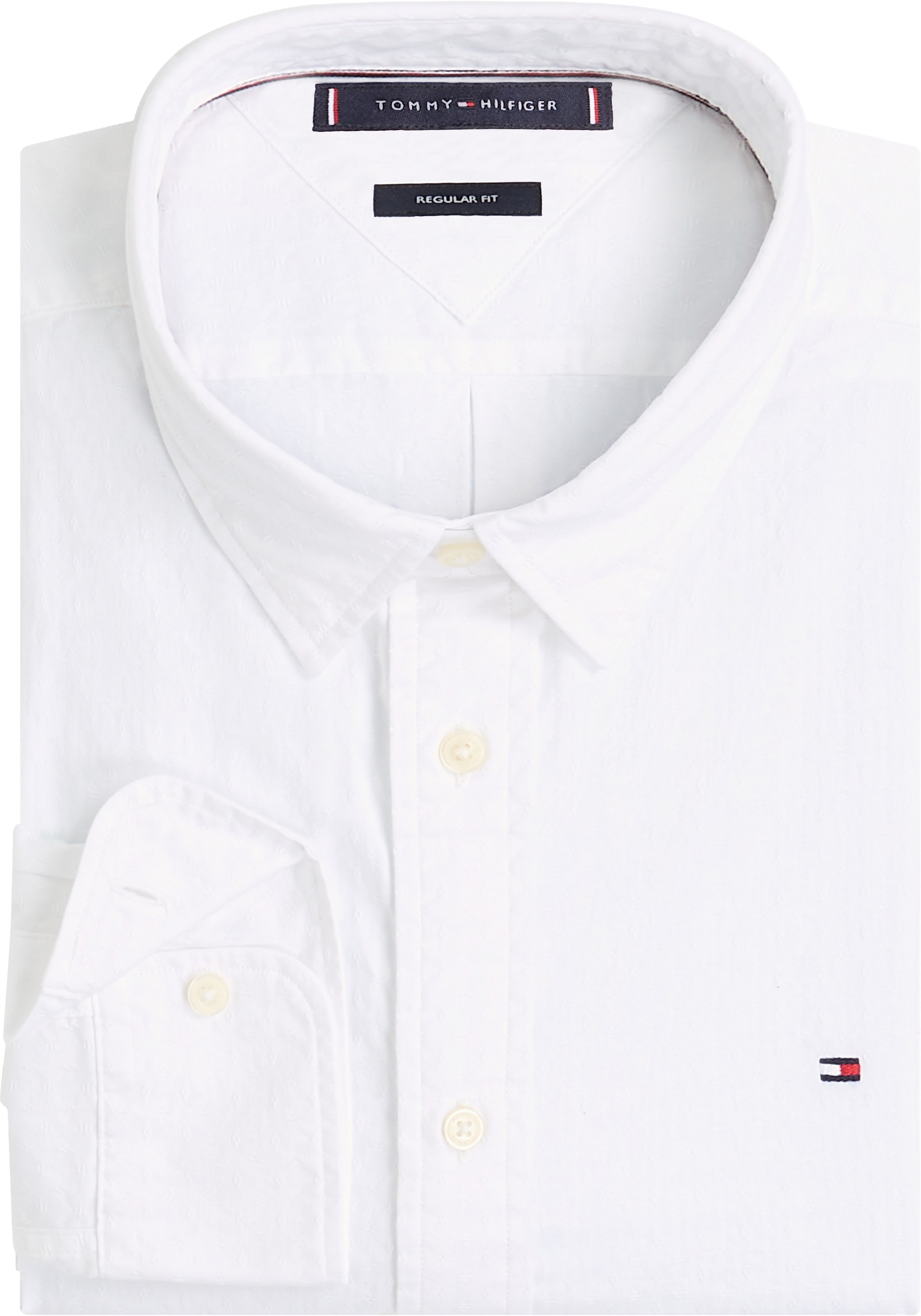 Tommy Hilfiger Langarmhemd »DOBBY STRUCTURE RF SHIRT«