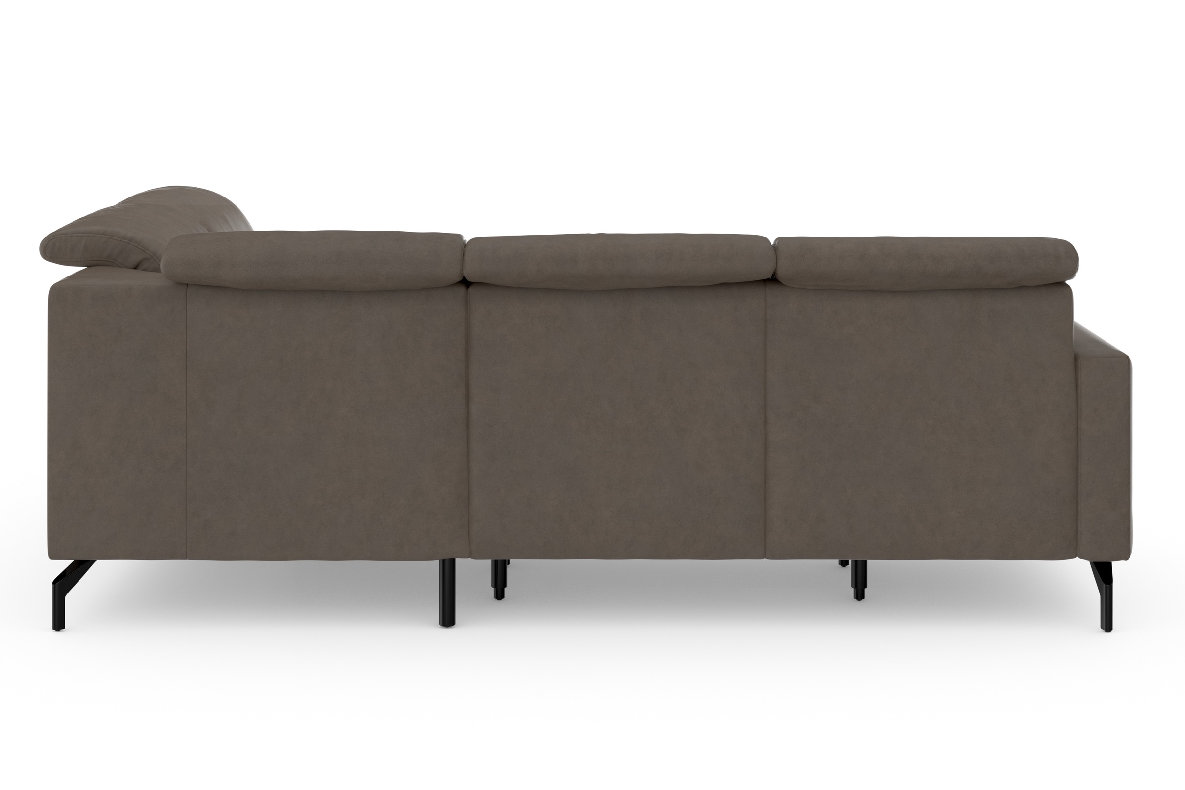 sit&more Ecksofa »Bailando L-Form«, wahlweise mit Kopfteilverstellung und Vorziehsitz, motorisch