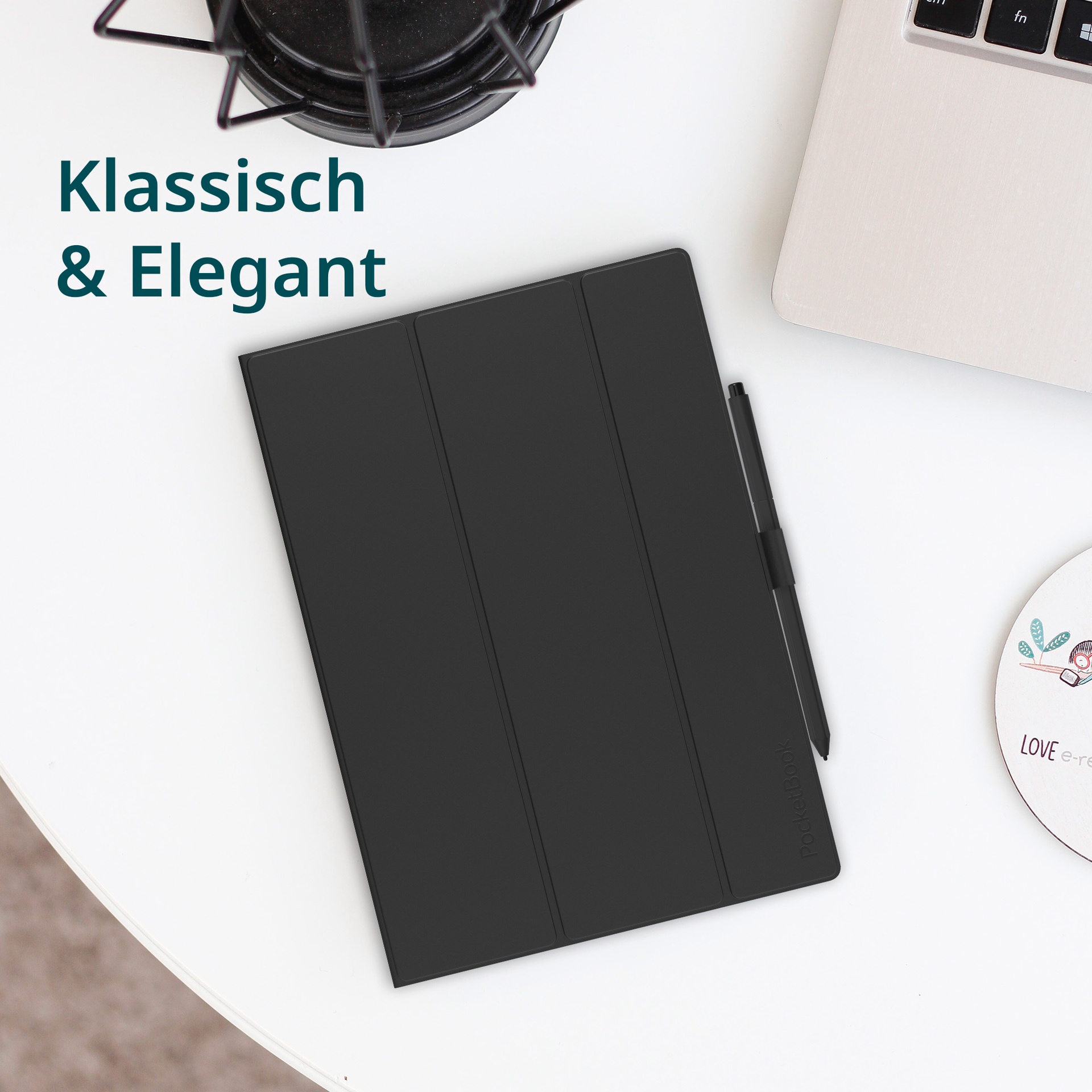 PocketBook Handyhülle »Flip Cover 10,3 Zoll«, Backcover, Schutzhülle, Handyschutzhülle, Case, Schutzcase, stoßfest