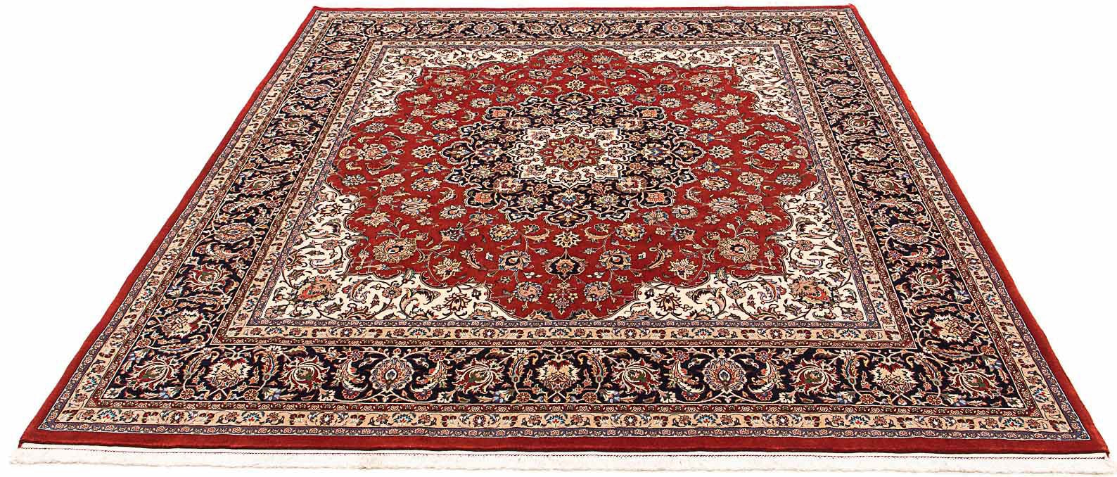 morgenland Wollteppich »Kaschmar Blumenmuster 394 x 300 cm«, rechteckig, 10 günstig online kaufen