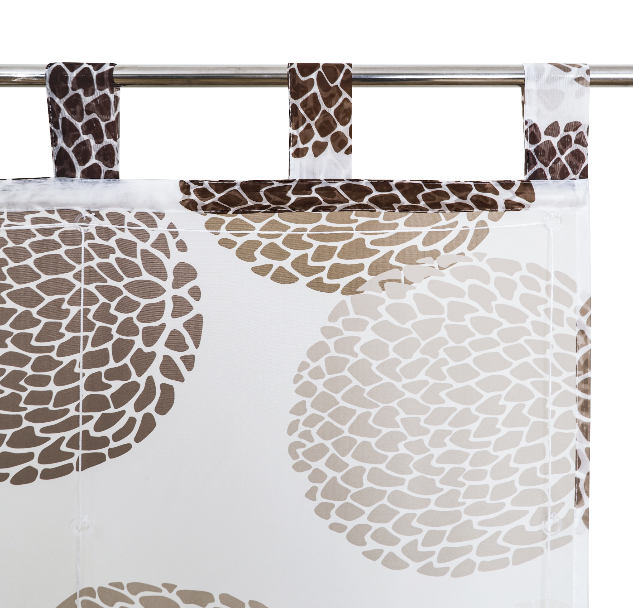 OTTO home Raffrollo »Belem« mit Schlaufen Transparent, Voile, Polyester