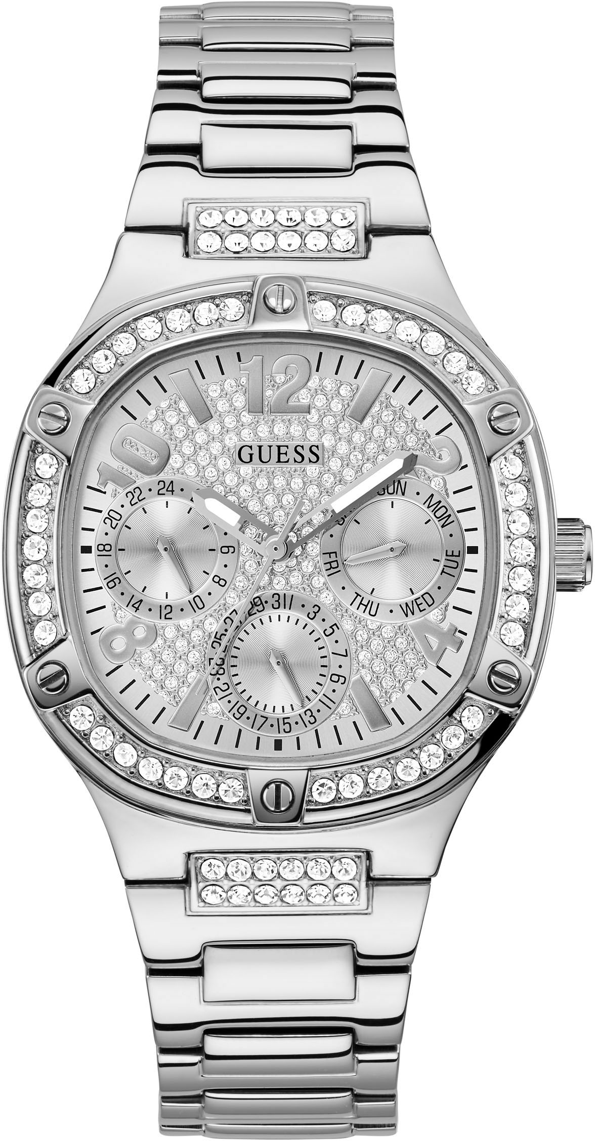 Guess Multifunktionsuhr »GW0558L1«, Armbanduhr, Quarzuhr, Damenuhr