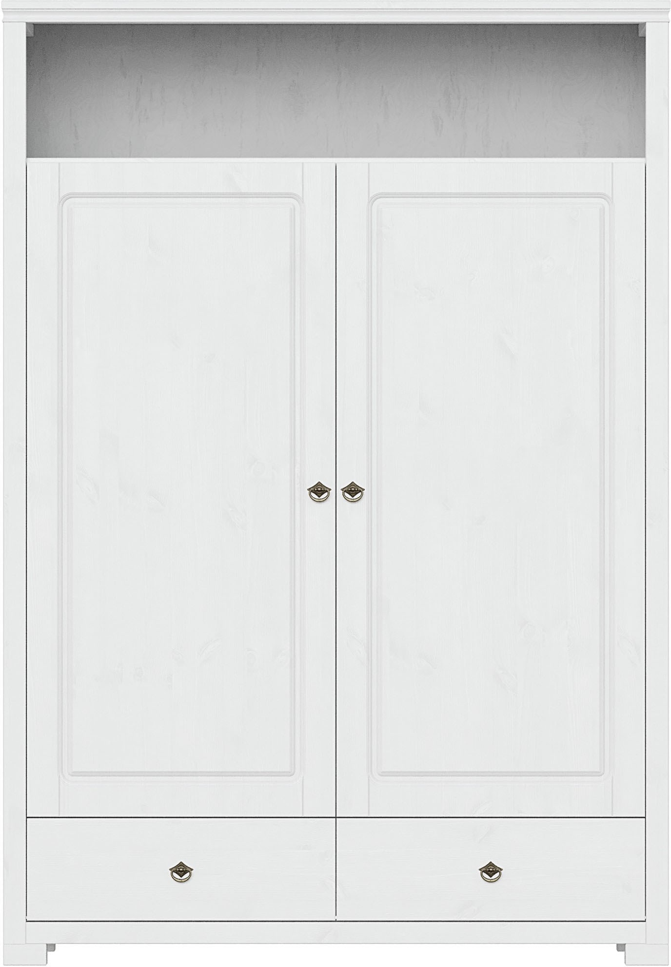 OTTO home Wäscheschrank »Clarius, Neuheit! Smarter ALLESKÖNNER, Mehrzweckschrank, Büroschrank«, (H/B/T ca. 178,4/124/40cm), mit Ausziehregal, Schublade, stabil + langlebig, Massivholz made in EU