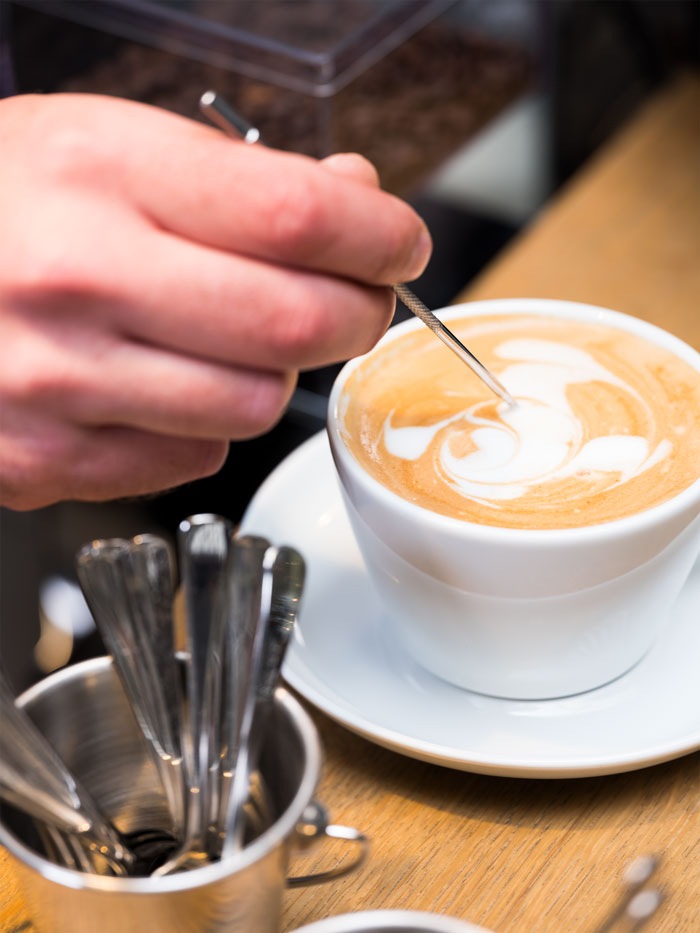 Buddy's Barista-Set »Buddy´s Bar - Barista Edition, Premium«, (Set, 5 tlg.), Milchkännchen 0,35 l, Kaffeestempel,Tamper, Kaffeenadel, Handtuch