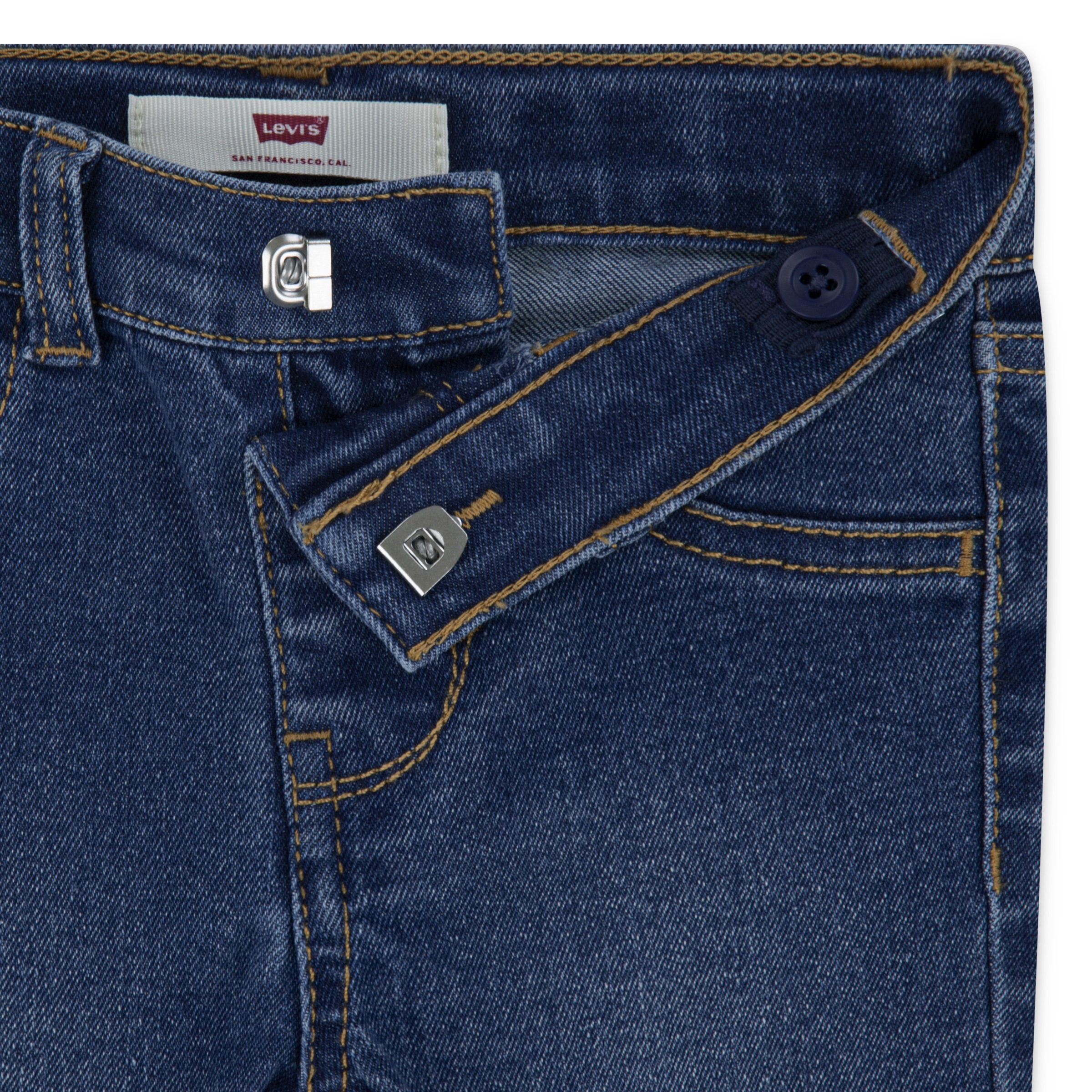 Levi's® Kids Langarmshirt & Hose »LVG WESTERN PEPLUM TOP,JEANS«, süßes Denim-Outfit im Western-Style, for Girls