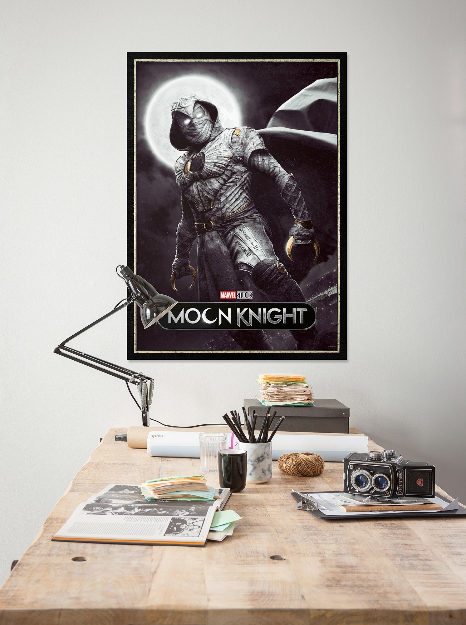 Komar Wandbild »Moon Knight Lunar Cycle« Disney Set, 1 Stk. tlg. 40 x 50 cm günstig online kaufen