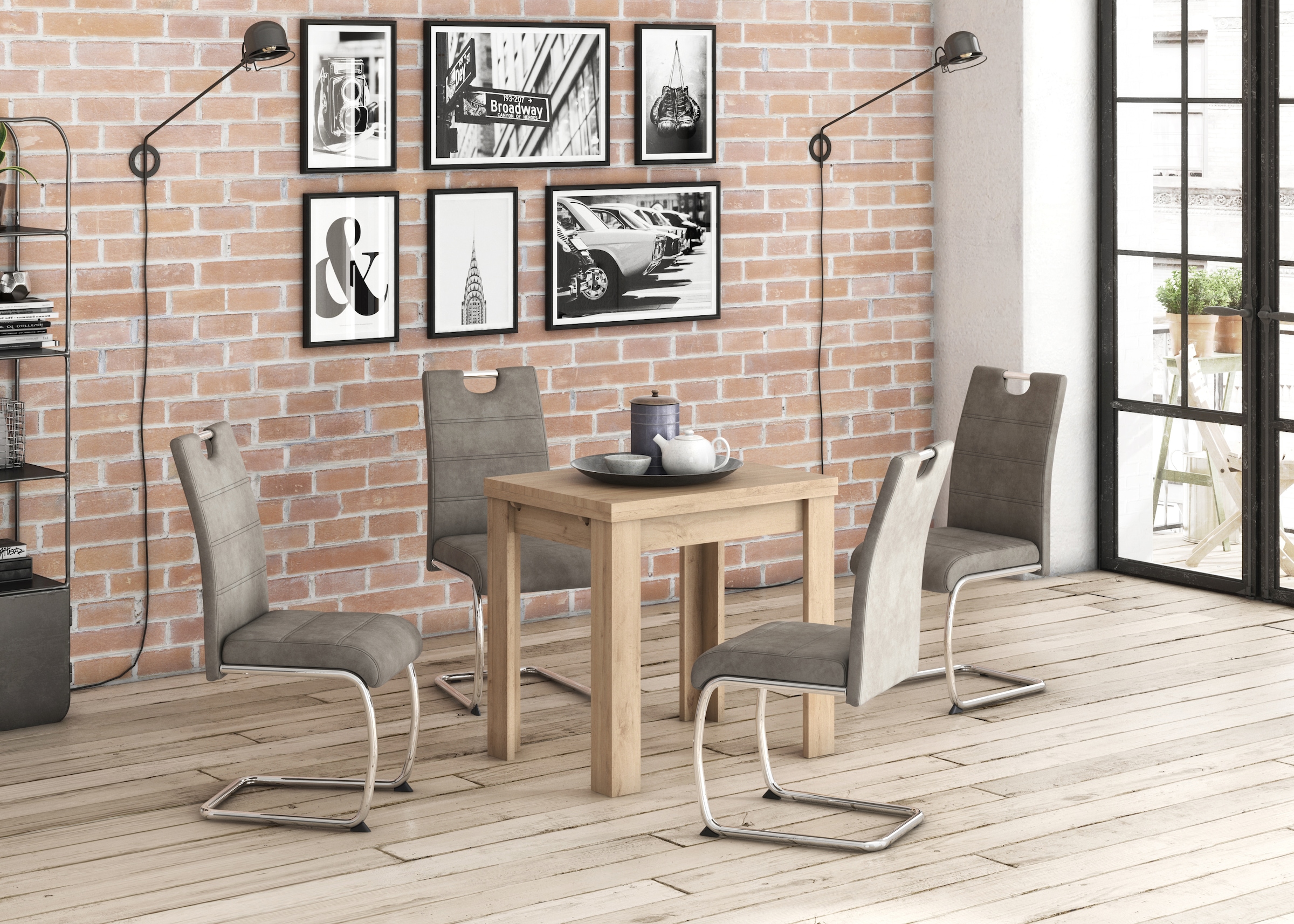 Mäusbacher Esstisch »Monti«, BESTSELLER!, Tisch, Küchentisch, Auszugstisch ausziehbar auf 136 cm