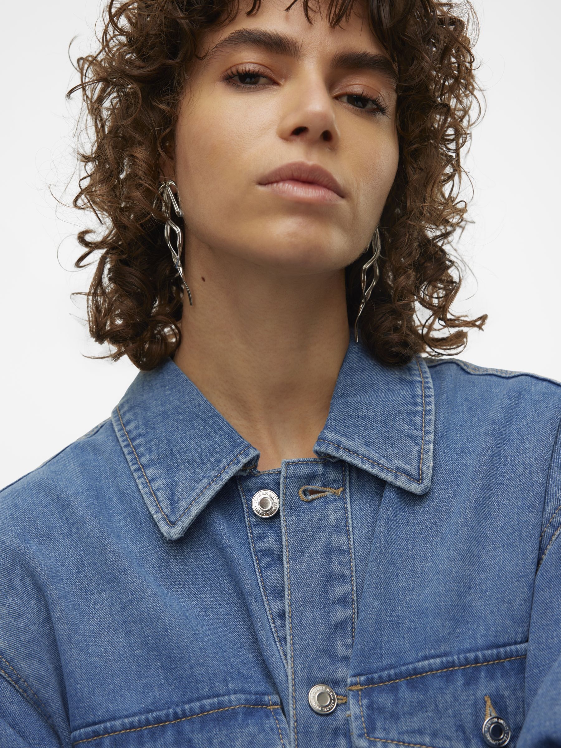 Vero Moda Jeansbluse »VMNAYA OVERSIZED DENIM SHIRT MIX NOOS«