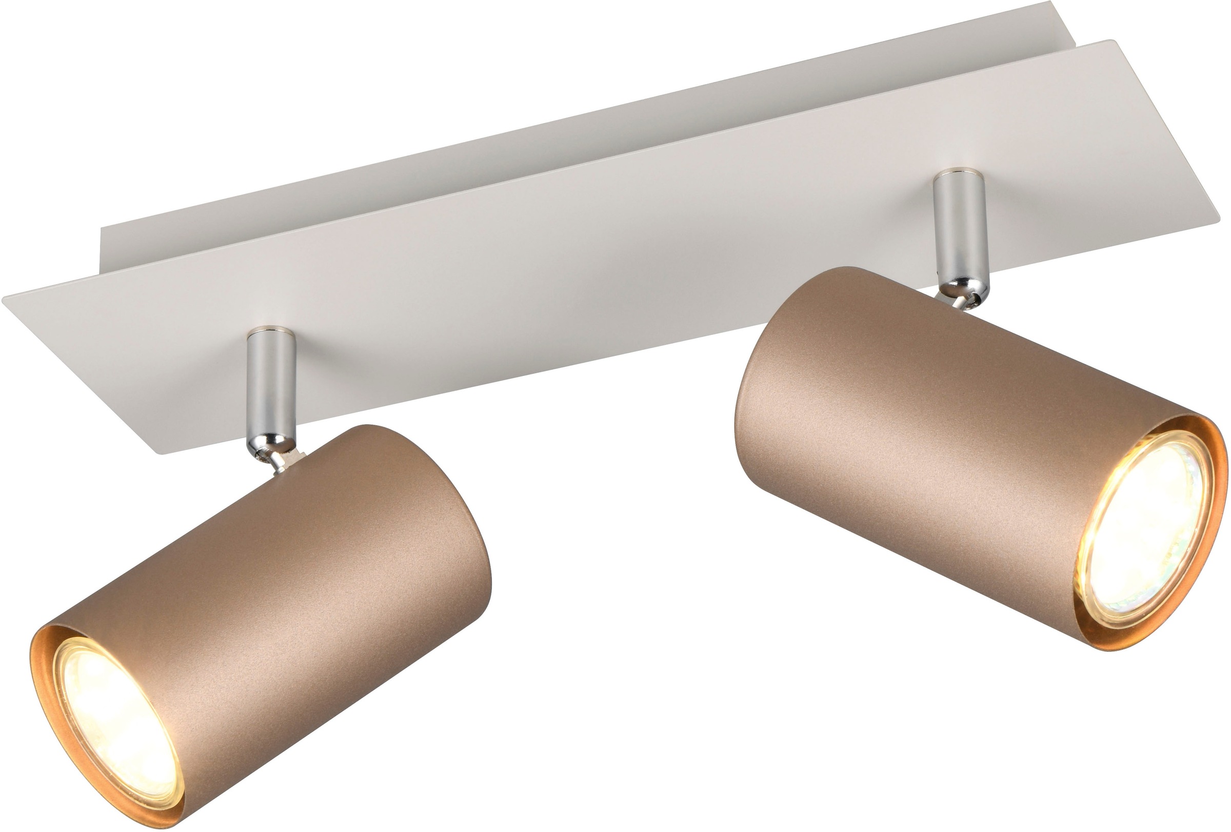 TRIO Leuchten Deckenstrahler »MARLEY, GU10 Deckenspot 1-flammig, exkl 2x GU günstig online kaufen