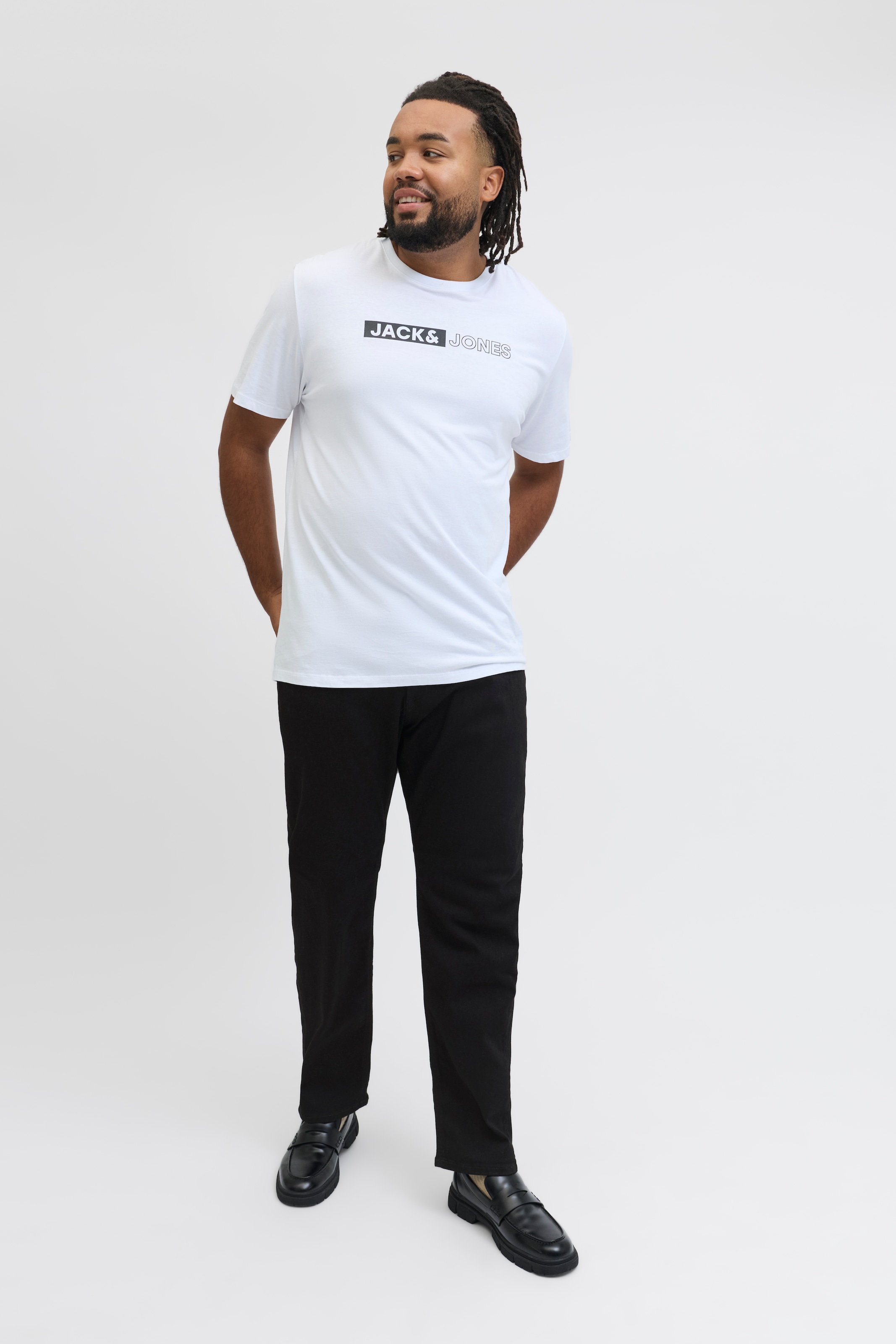 Jack & Jones PlusSize Slim-fit-Jeans »GLENN ORIGINAL«, Bis Weite 48