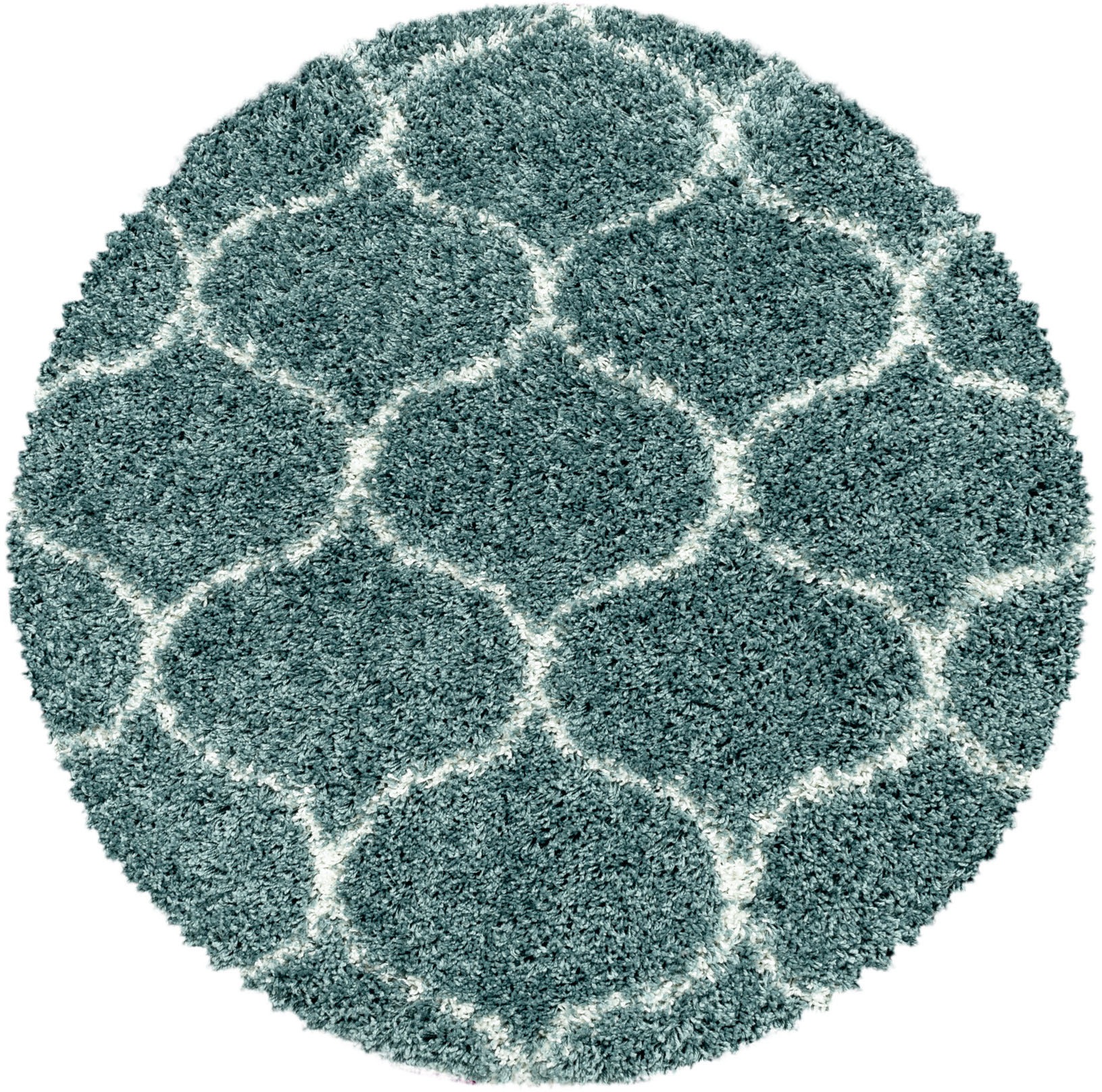 Ayyildiz Teppiche Hochflor-Teppich »SALSA 3201«, rund, 50 mm Höhe, auch rec günstig online kaufen