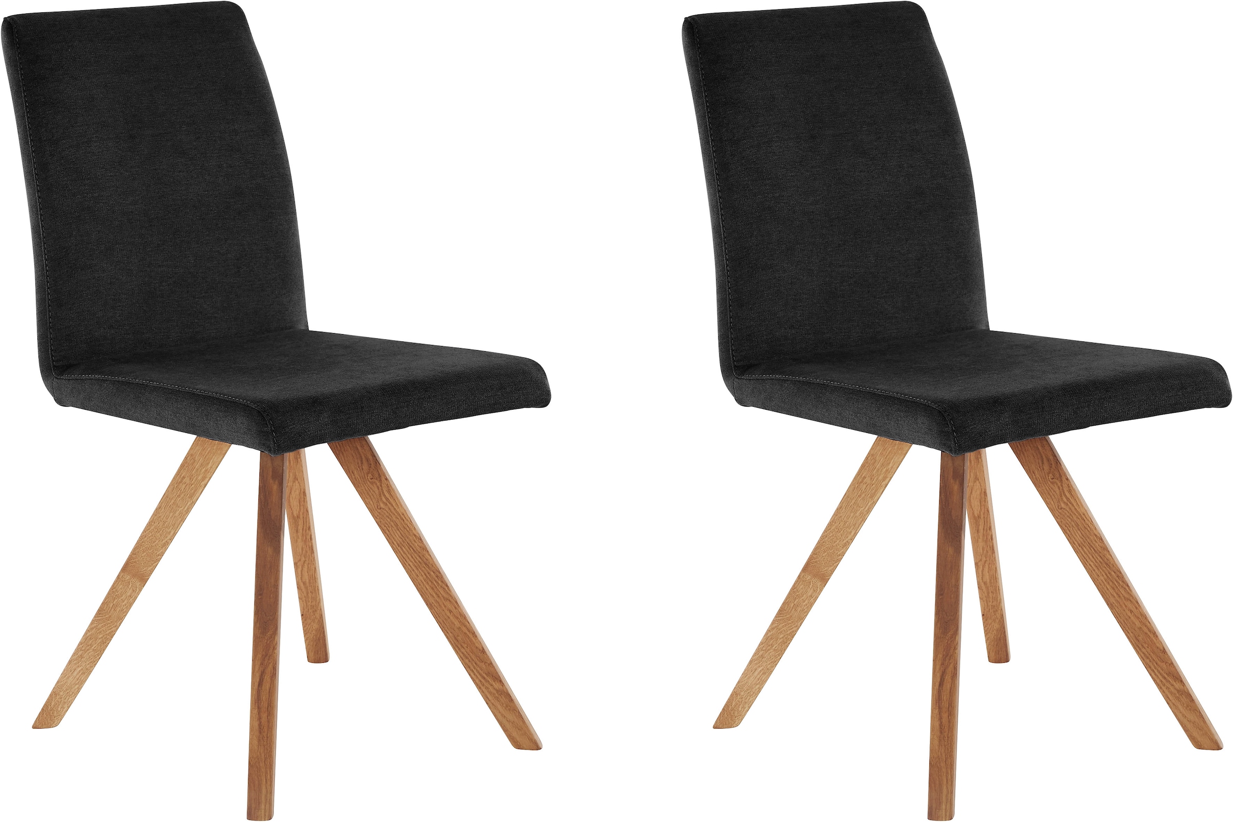 Home affaire Schalenstuhl »Rio« (Set) 2 Stk. Struktur fein Bezug in Kunstle günstig online kaufen