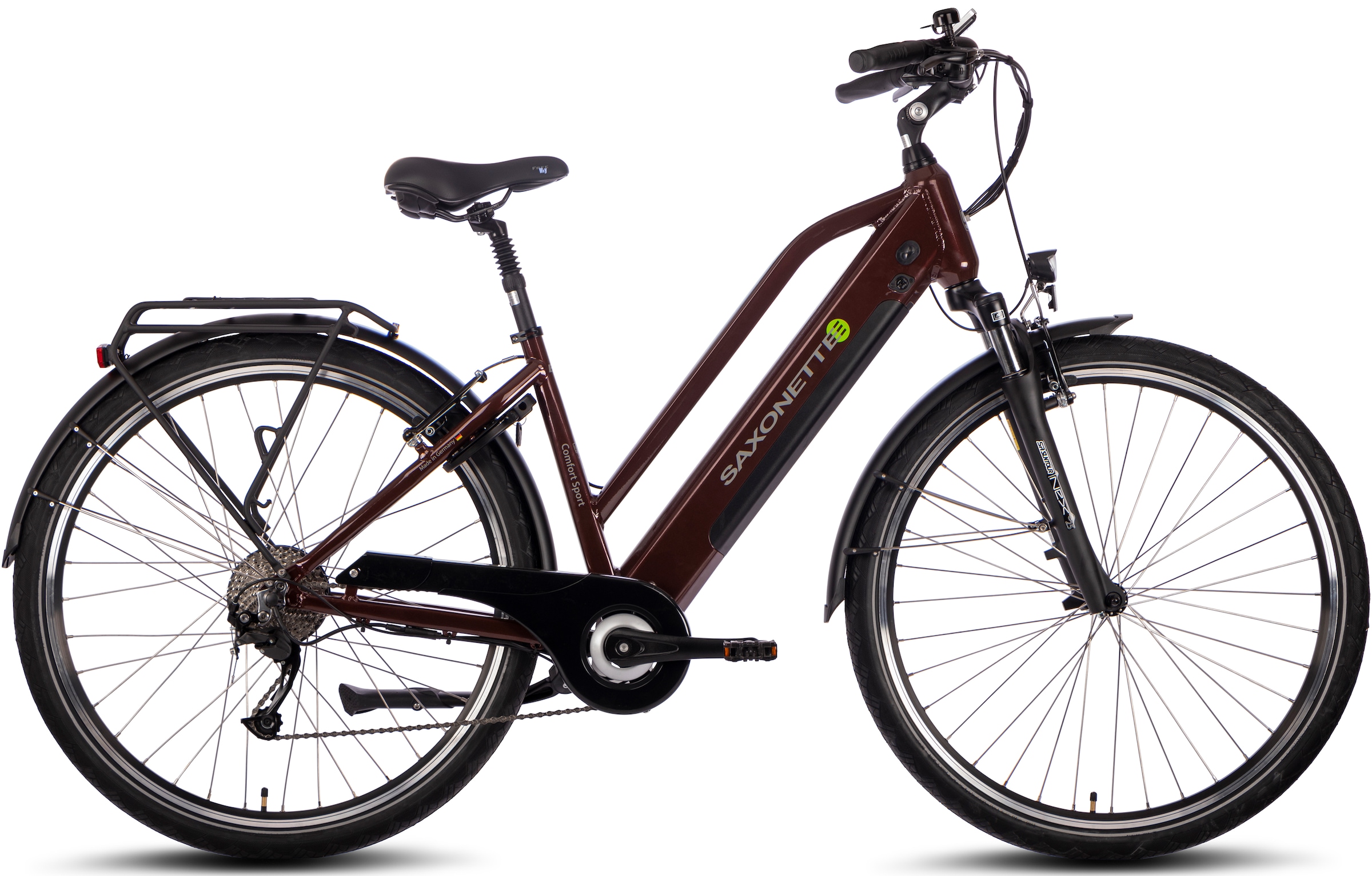 Bild von SAXONETTE E-Bike »COMFORT SPORT«, 9 Gang, Shimano, Alivio, Heckmotor 250 W