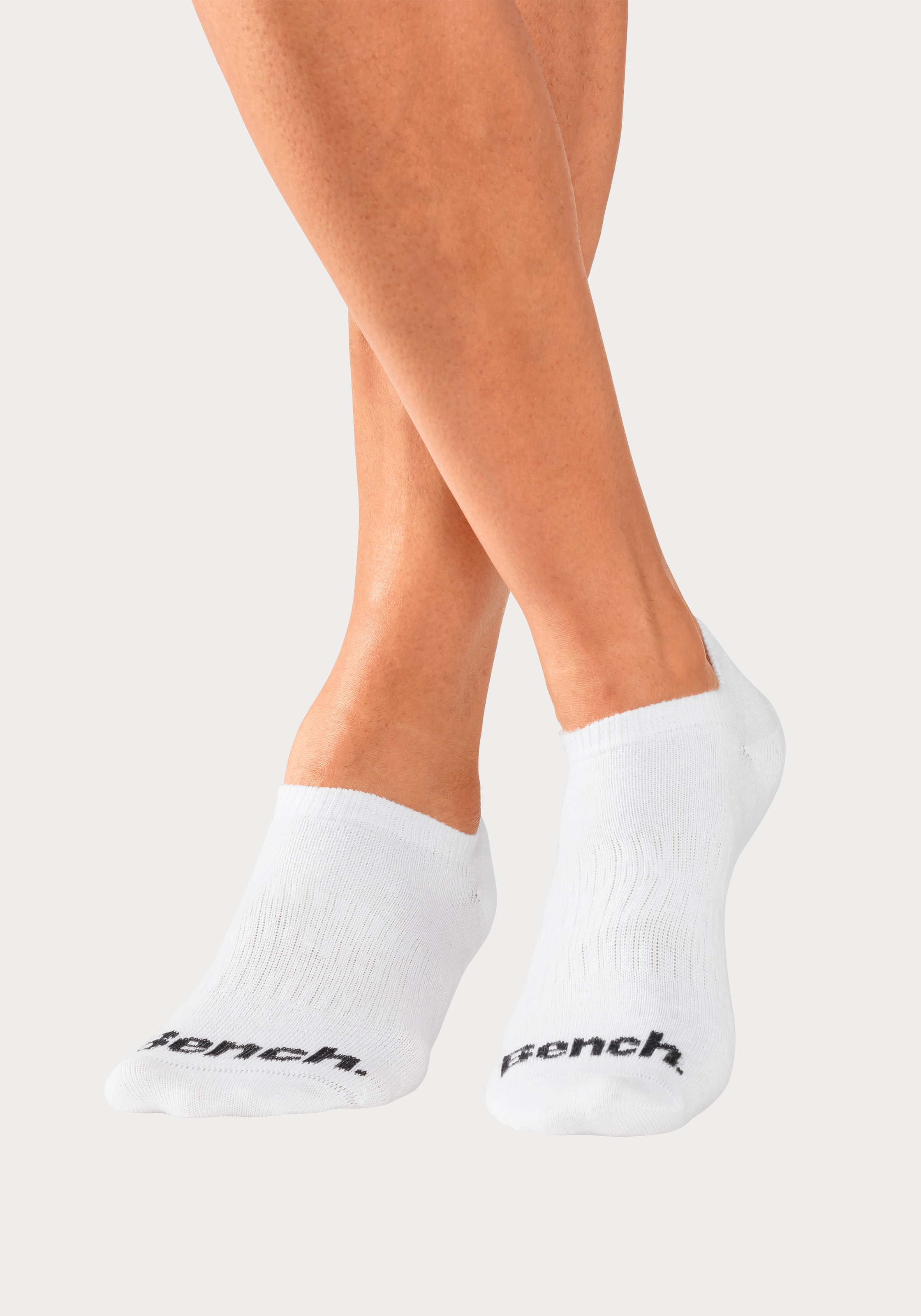 Bench. Sportsocken, (Set, 6 Paar), Sneakersocken verschwinden im Schuh