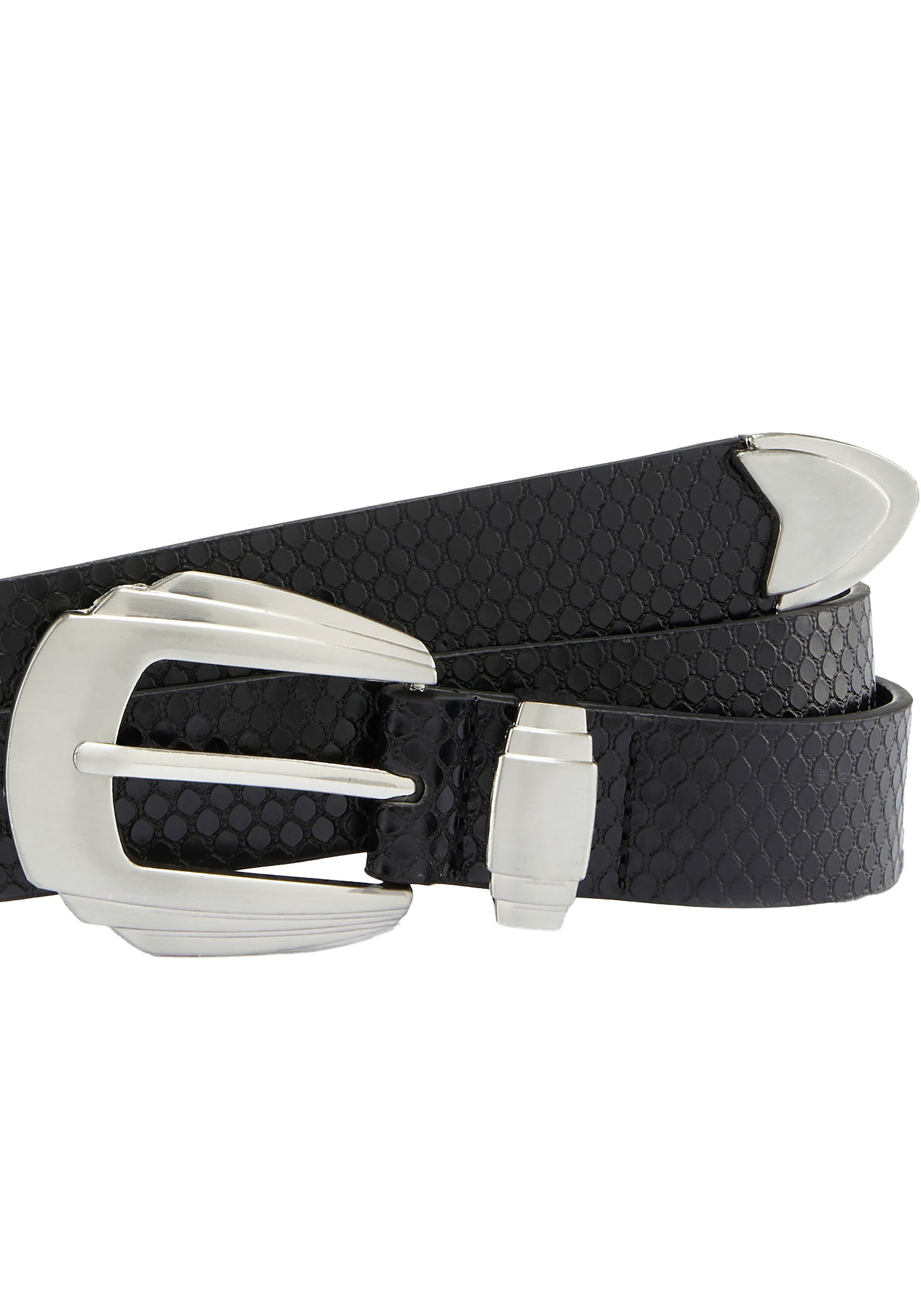 LASCANA Hüftgürtel »Hosengürtel« Schnalle im Western Look, Cowboy, Gürtel, Jeansgürtel, Westerngürtel