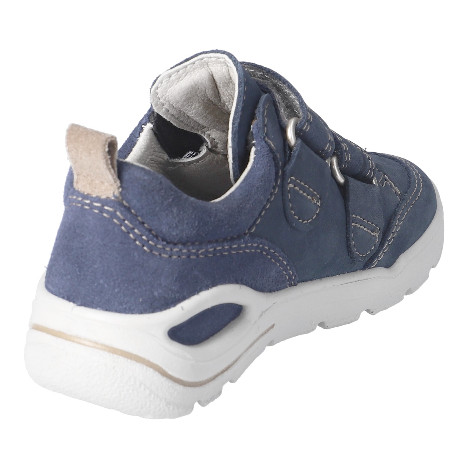 Ricosta Sneaker »June«  Halbschuh mit Klett, Größenschablone zum Download, WMS: weit
