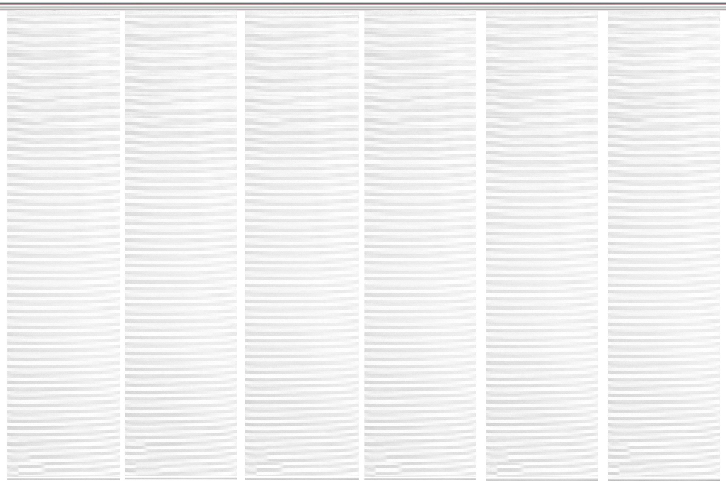 Vision S Schiebegardine »6ER SET ROM«, (6 St.), HxB: 260x60, Schiebevorhang 6er Set Uni