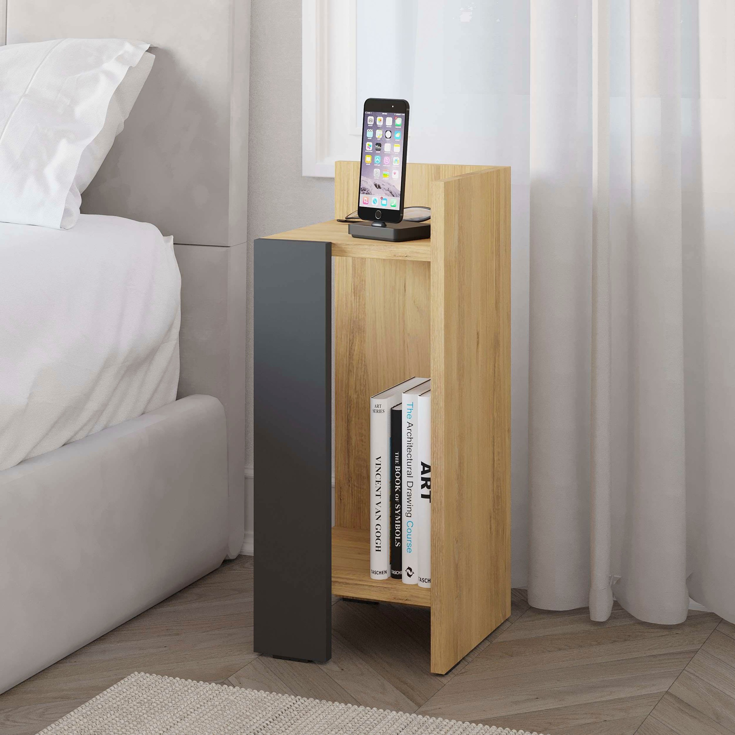 Decortie Nachttisch »ELOS NACHTTISCH RECHTS MODUL«, (Packung, 1 St.), Leich günstig online kaufen