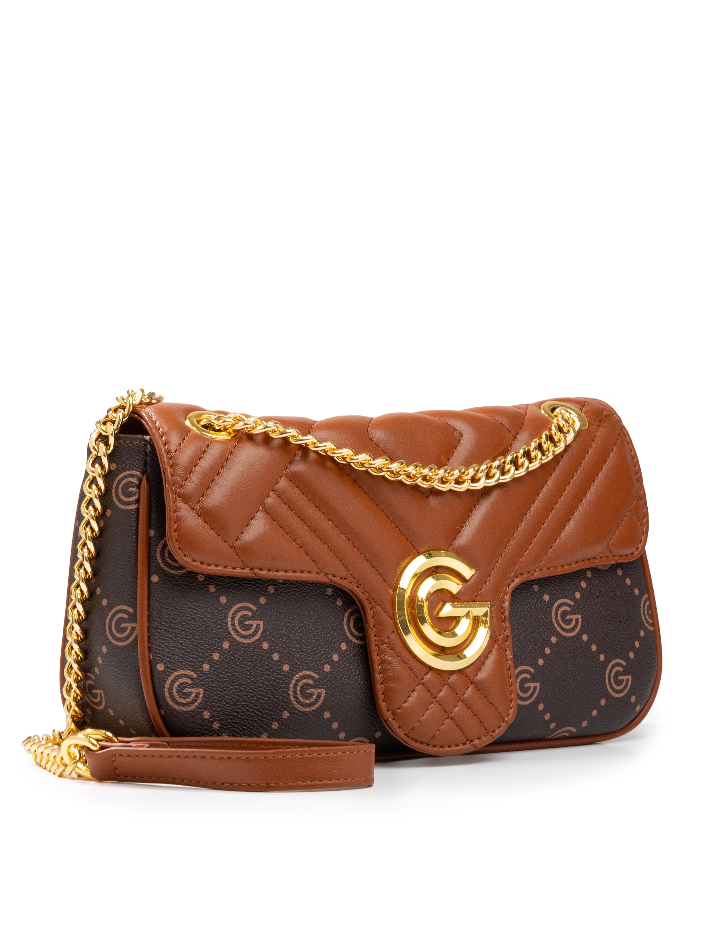 GABRIELLA G By Gabriella Gucci Umhängetasche »CINDY« Damen Umhängetasche, Handtasche, Tragetasche mit Logoverzierung