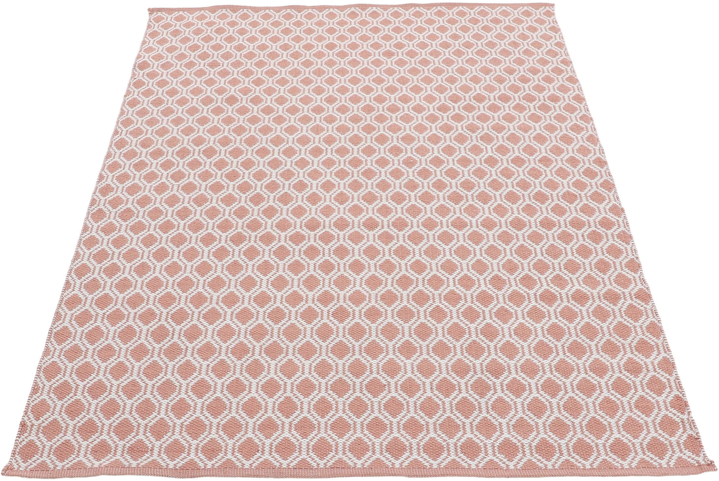 carpetfine Teppich »Frida 204« rechteckig 7 mm Höhe Wendeteppich, 100% recy günstig online kaufen