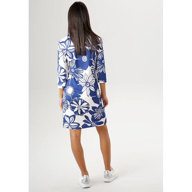 Aniston SELECTED Jerseykleid, mit großem Blütendruck - Jedes Teil ein  Unikat - NEUE KOLLEKTION kaufen