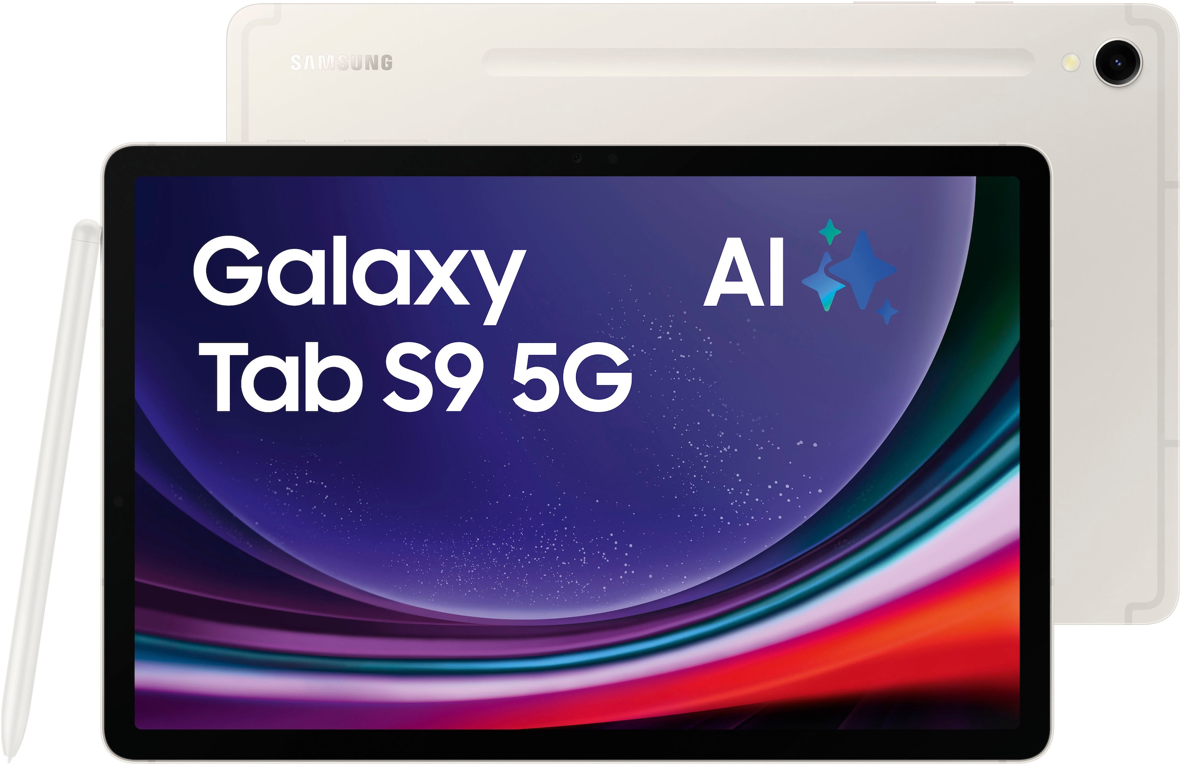 Samsung Tablet »Galaxy Tab S9 5G«, (Android AI-Funktionen)