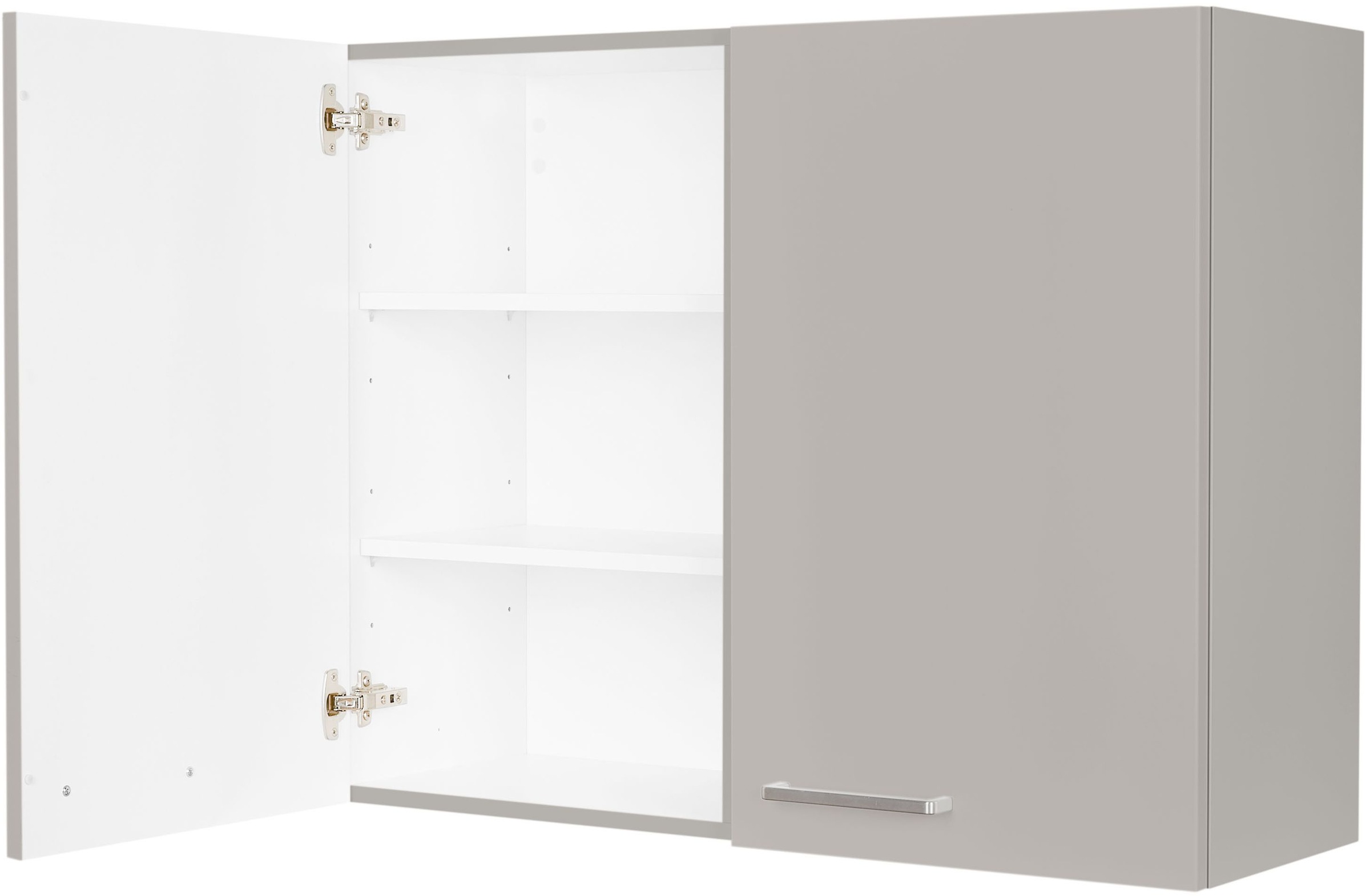 nobilia® Hängeschrank »"Touch", vormontiert, mit zwei Einlegeböden,«, Breite 90 cm