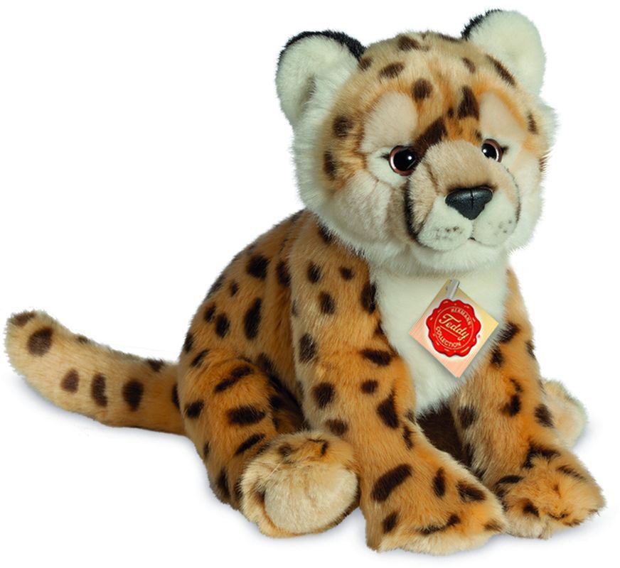Teddy Hermann® Kuscheltier »Gepard, 26 cm«, zum Teil aus recyceltem Material