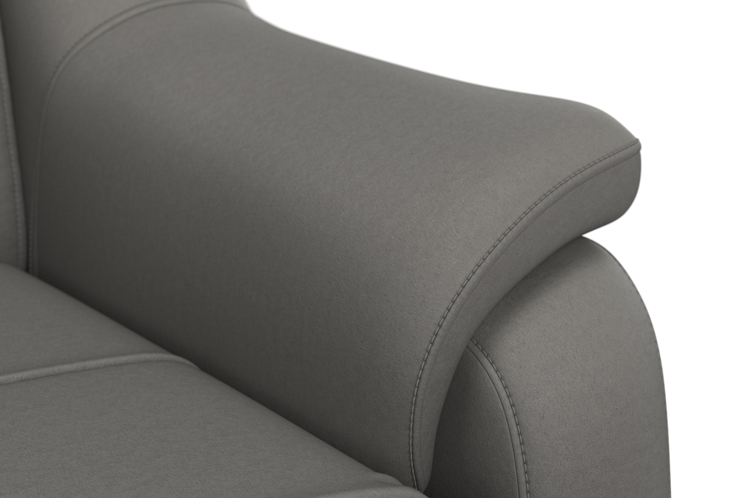 sit&more Ecksofa »Freetown L-Form«, inklusive Kopfteilverstellung und komfortablem Federkern