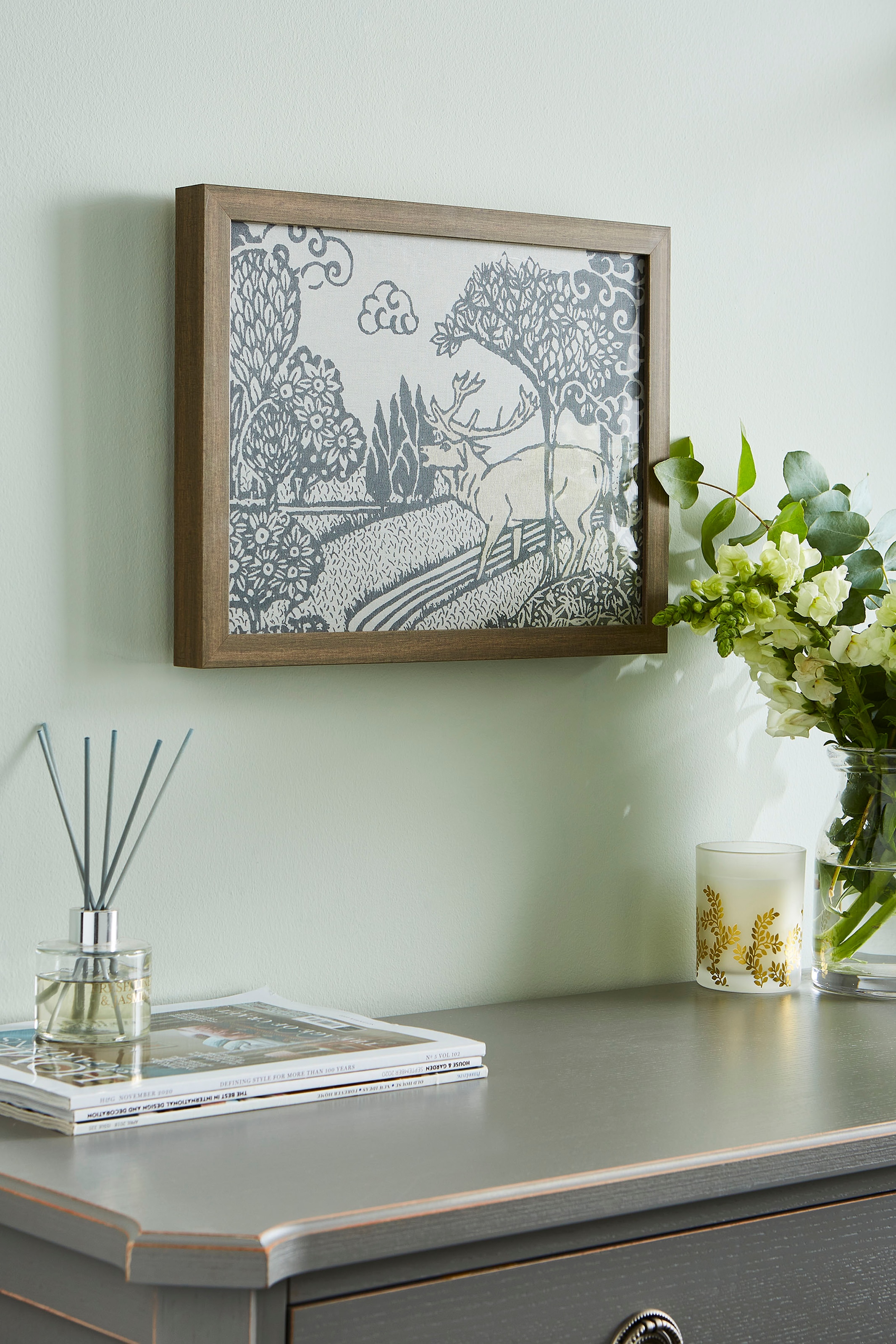 LAURA ASHLEY Bild mit Rahmen »Trecastle«, (1 St.), Bilder 40x30cm