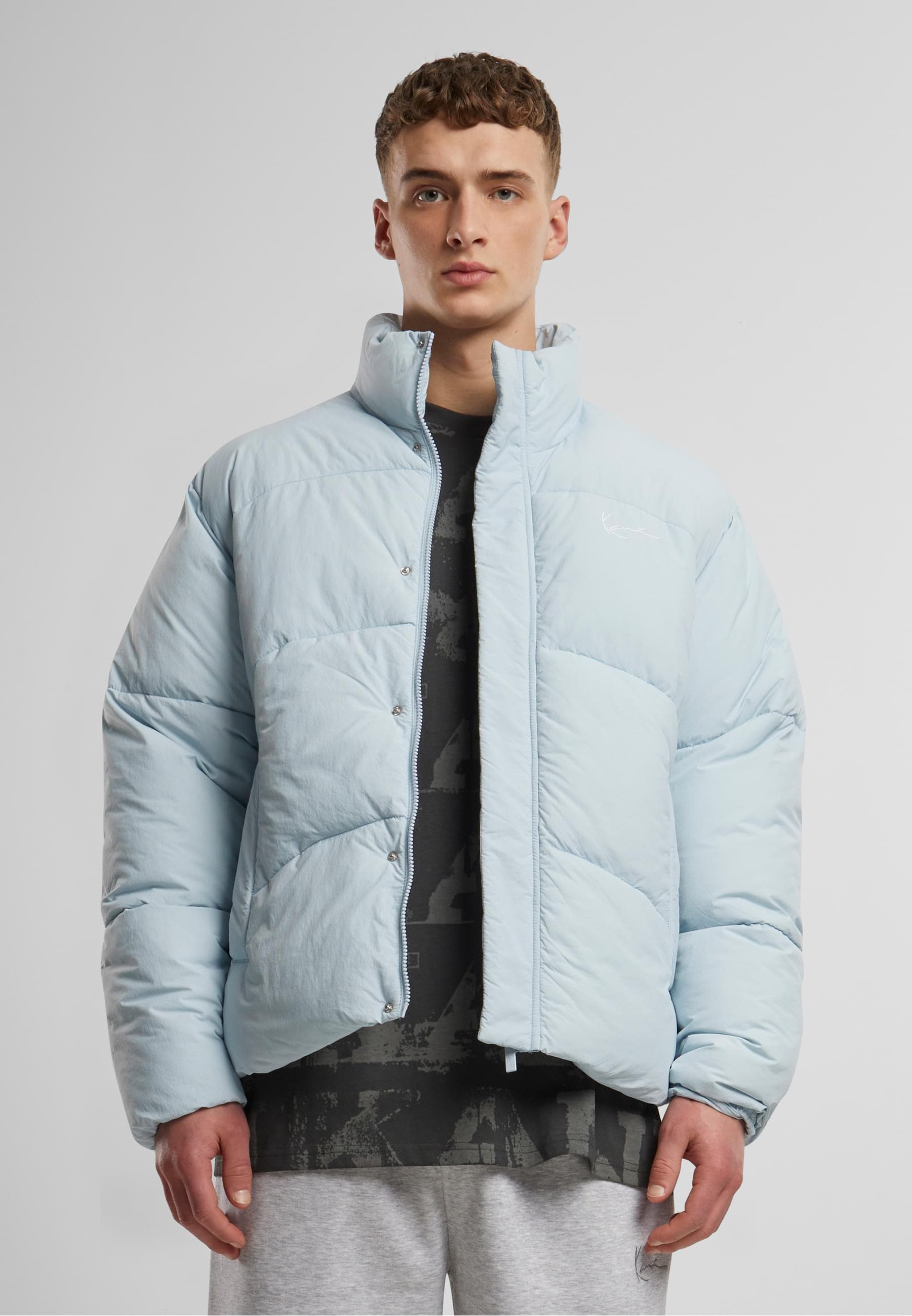 Karl Kani Winterjacke »Karl Kani Karl Kani Small Signature Puffer Jacket« 1 Stk. tlg. ohne Kapuze