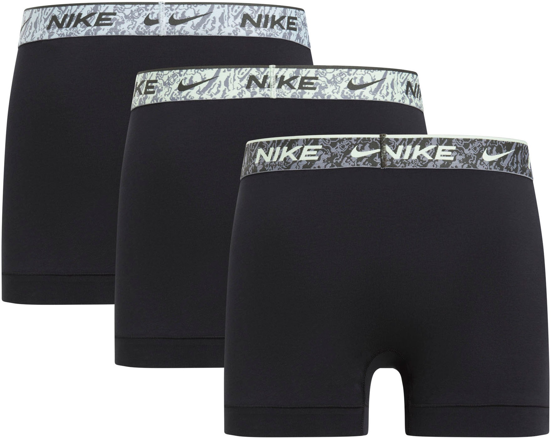 NIKE Underwear Trunk »TRUNK 3PK«, (Packung, 3 St., 3er), mit farbigem NIKE Logo-Elastikbund