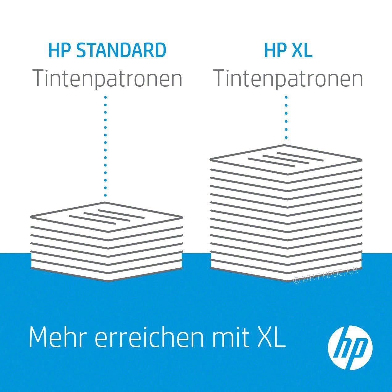 HP Tintenpatrone »HP original Druckerpatrone 303XL Schwarz« 3 Probemonate gratis* drucken