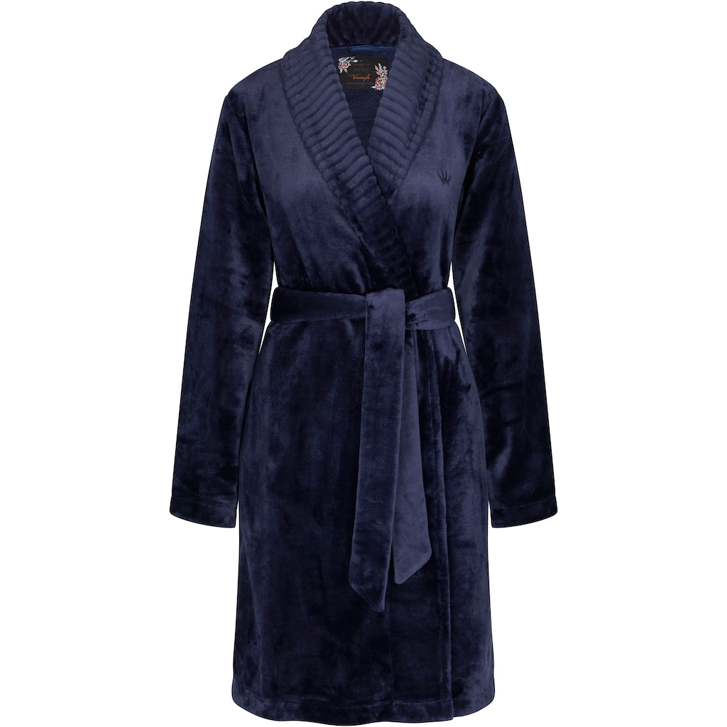 Triumph Morgenmantel »Robes Fleece Robe 01«