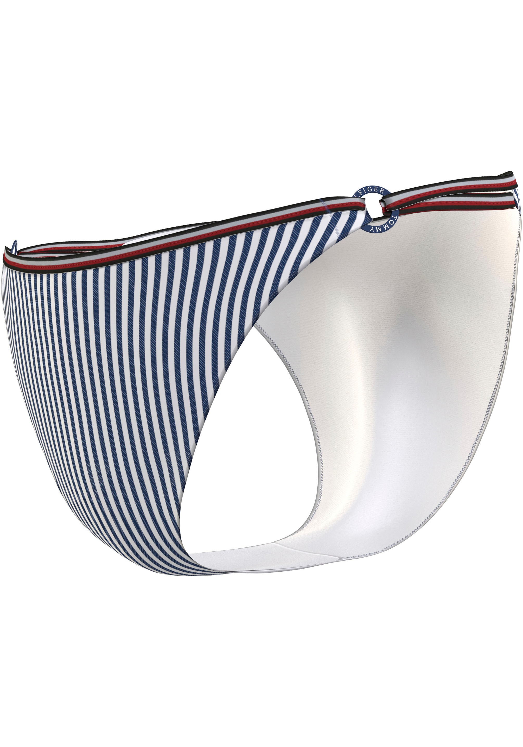 Tommy Hilfiger Swimwear Bikini-Hose »STRING BIKINI PRINT«, mit Streifenmuster