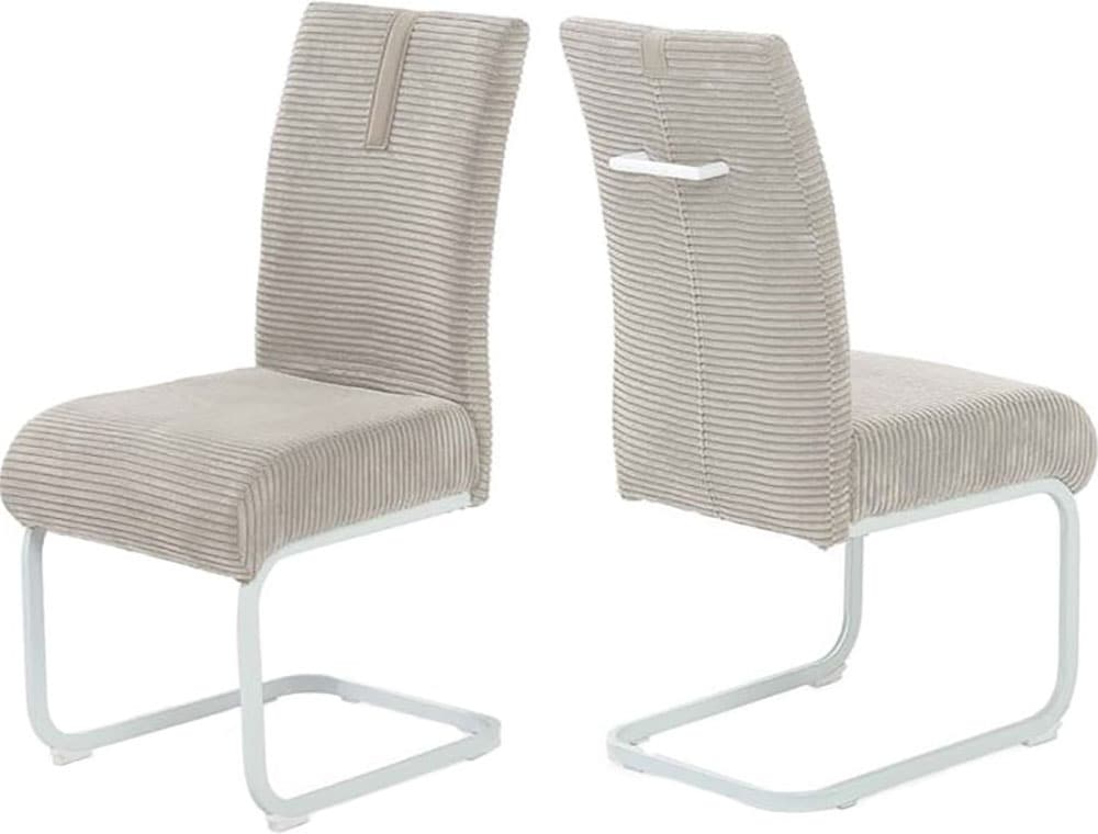 Jockenhöfer Gruppe Freischwinger »Kenny«, (Set), 2 St., Cord, mit Taschenfe günstig online kaufen
