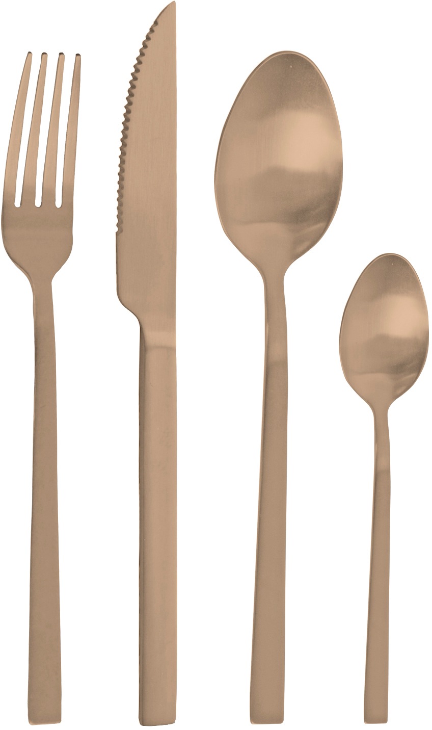 PINTINOX Besteck-Set »DUKE SATIN AMBER« in moderner und zeitloser Formgebun günstig online kaufen