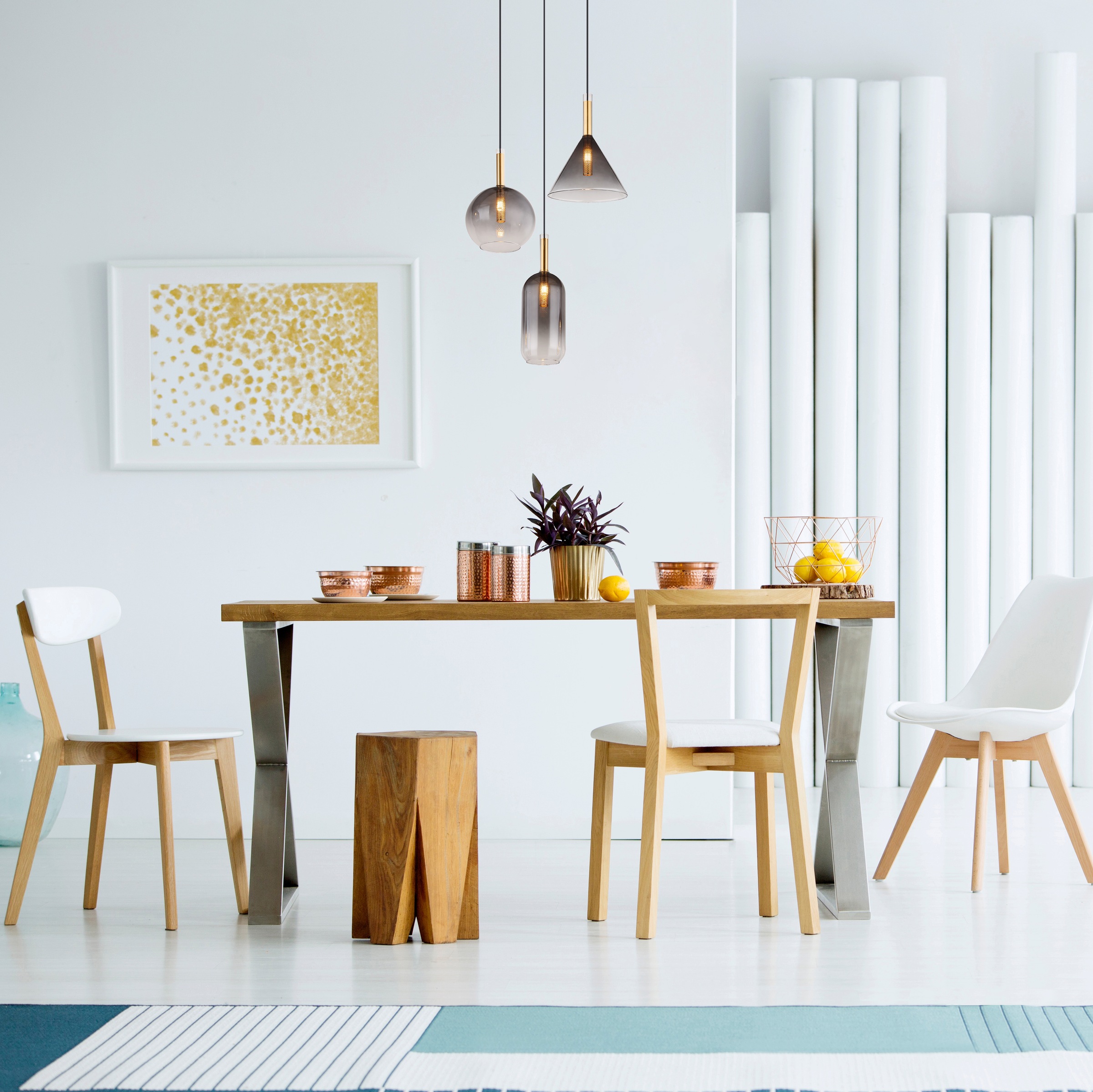 GLOBO LIGHTING Hängeleuchte »ELISABETH« G9 1 Stk. Hängelampe Esszimmer-Leuc günstig online kaufen