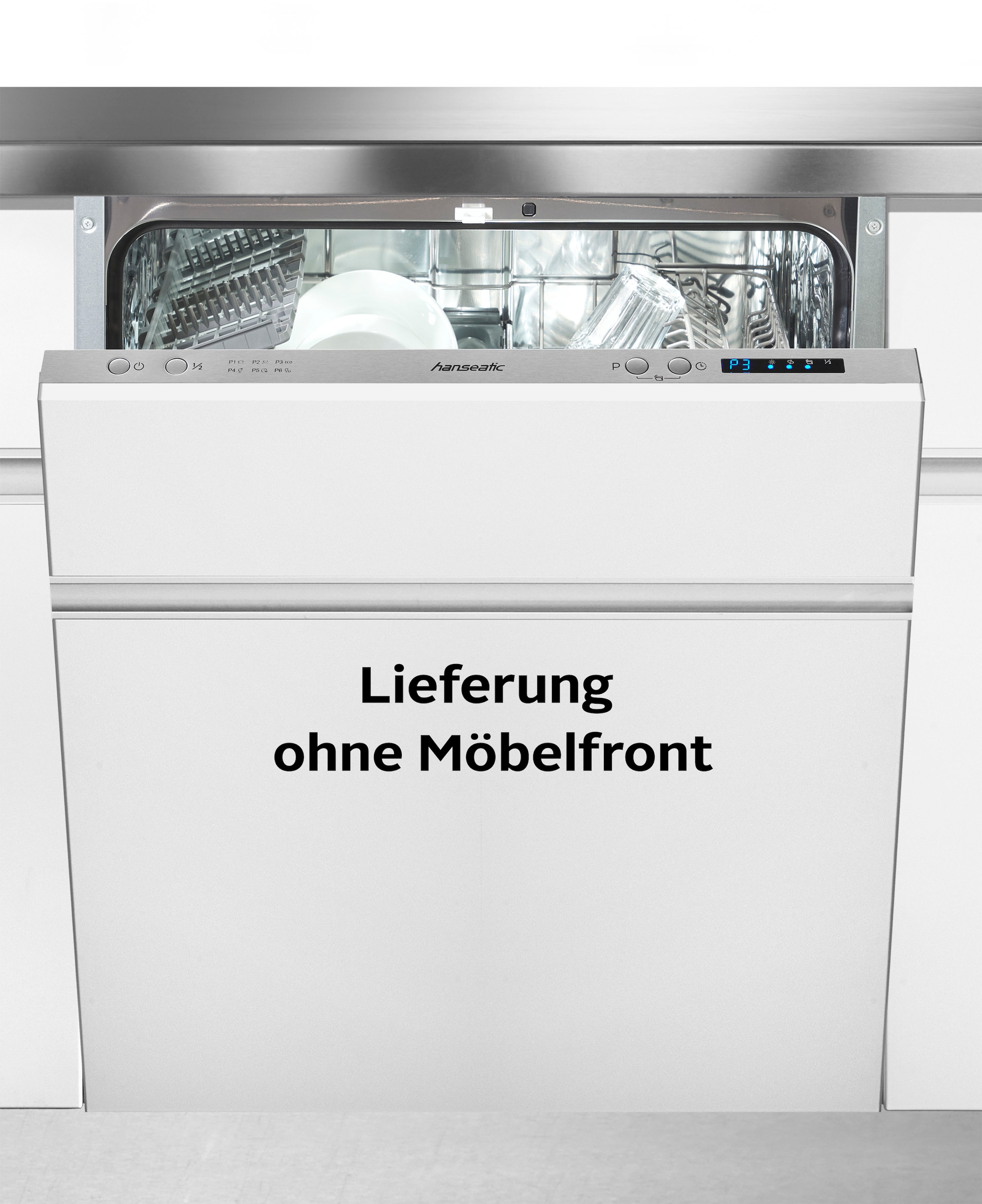 Hanseatic vollintegrierbarer Geschirrspüler »HGVI6082D127711DS« 12 Maßgedec günstig online kaufen