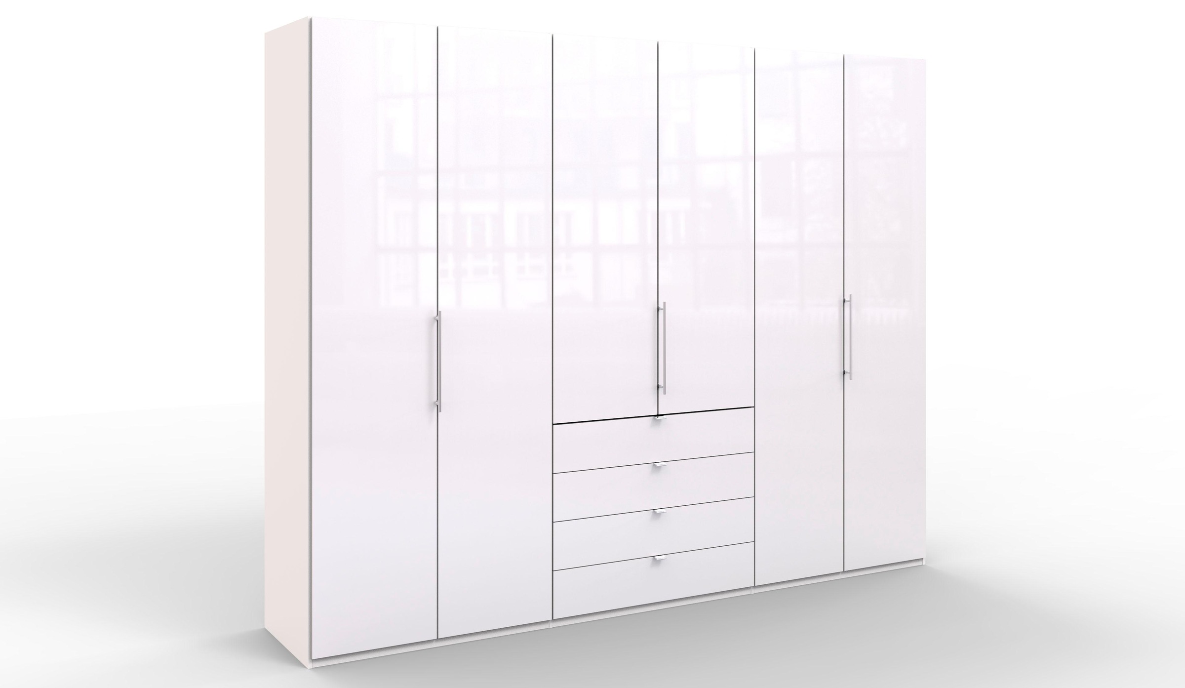 WIEMANN Kleiderschrank »Loft«, Glasfront